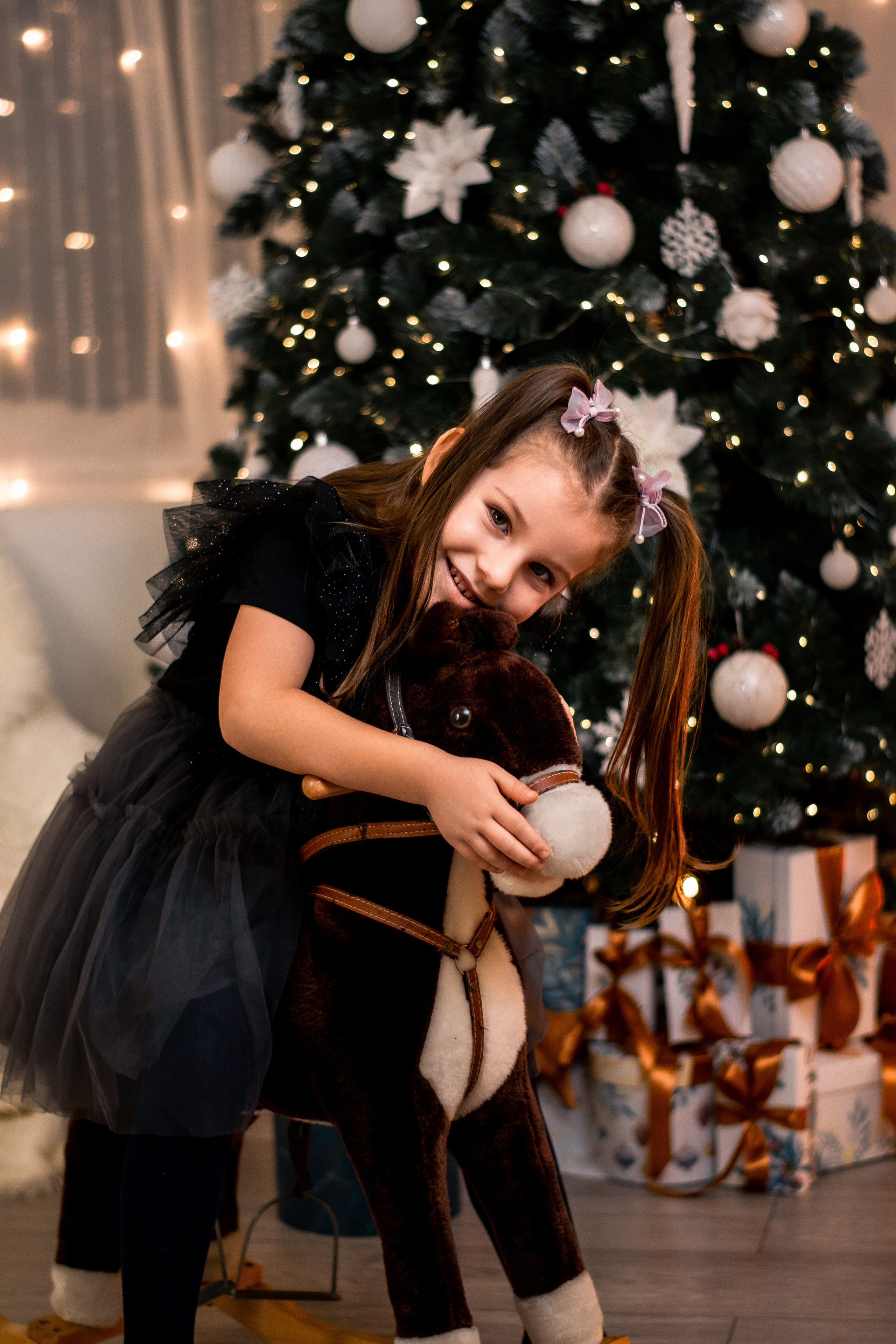 Семейная новогодняя фотосессия. Семейный фотограф в Озёрах и Коломне