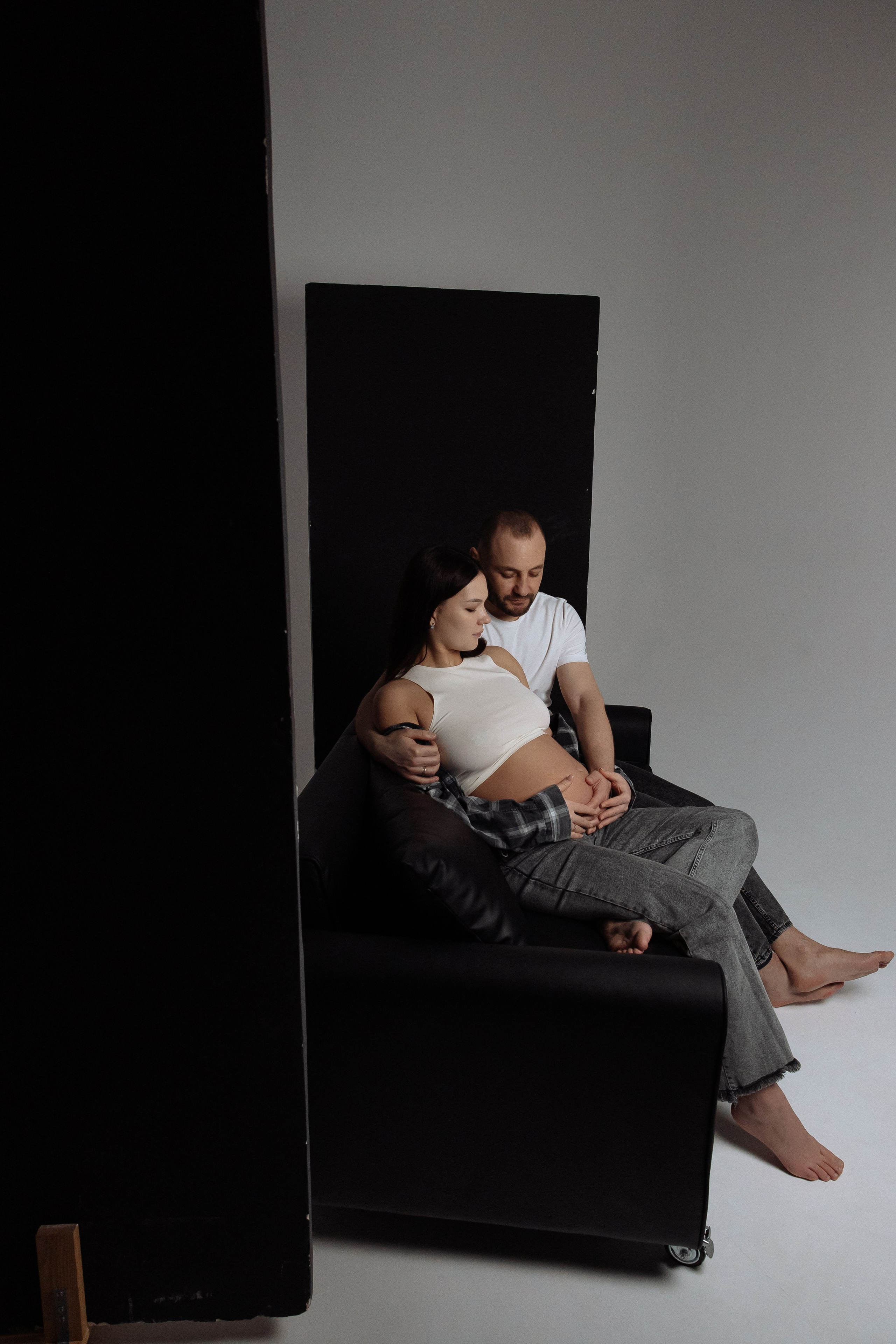 Фотосессия Беременности в фотостудии. Фотограф Норильск, Москва