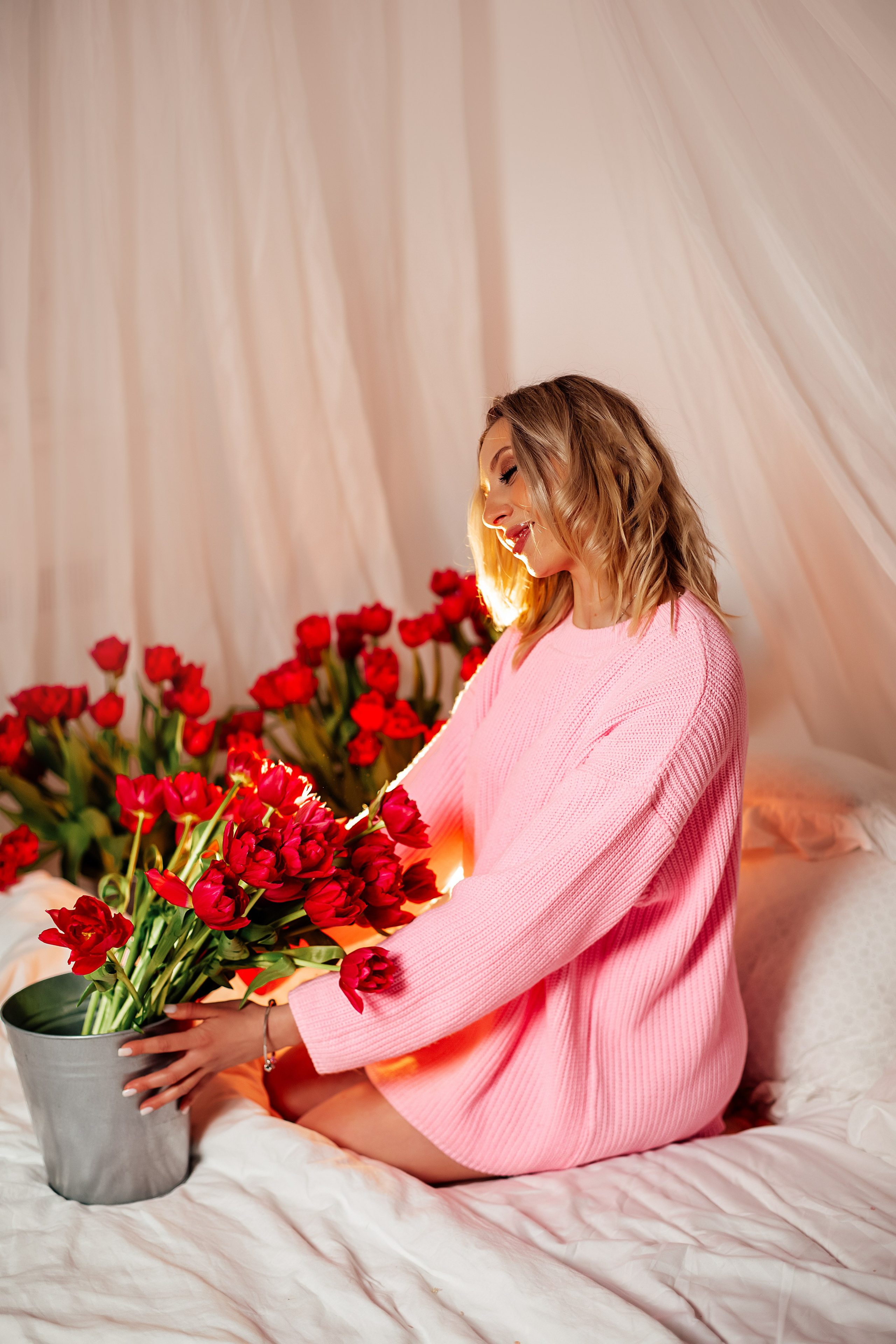 Фотосессия с тюльпанами. Https://malovafoto.ru