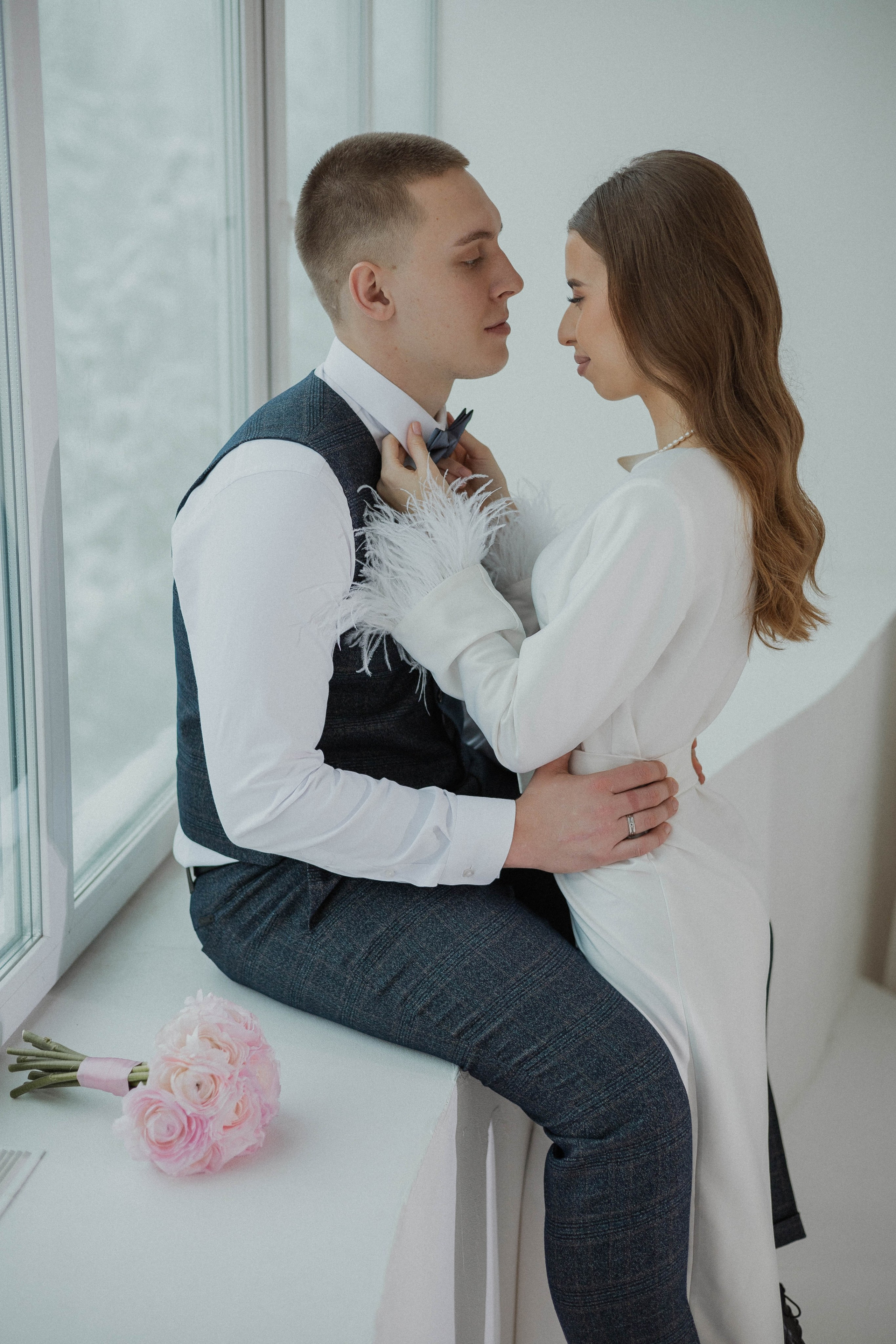 Арина & Никита. Фотостудия. Фотограф Уфа Башкирия Мухаметянова Алина. Свадебный семейный портретный