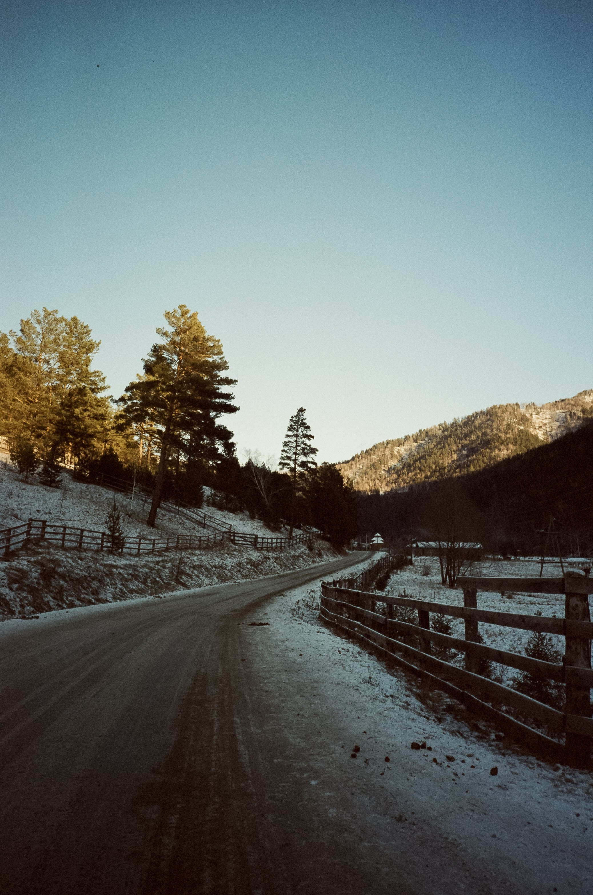 Дорога вдоль горной реки Куюм и локации Чемальского тракта. Фотограф-документалист Мария Осокина
