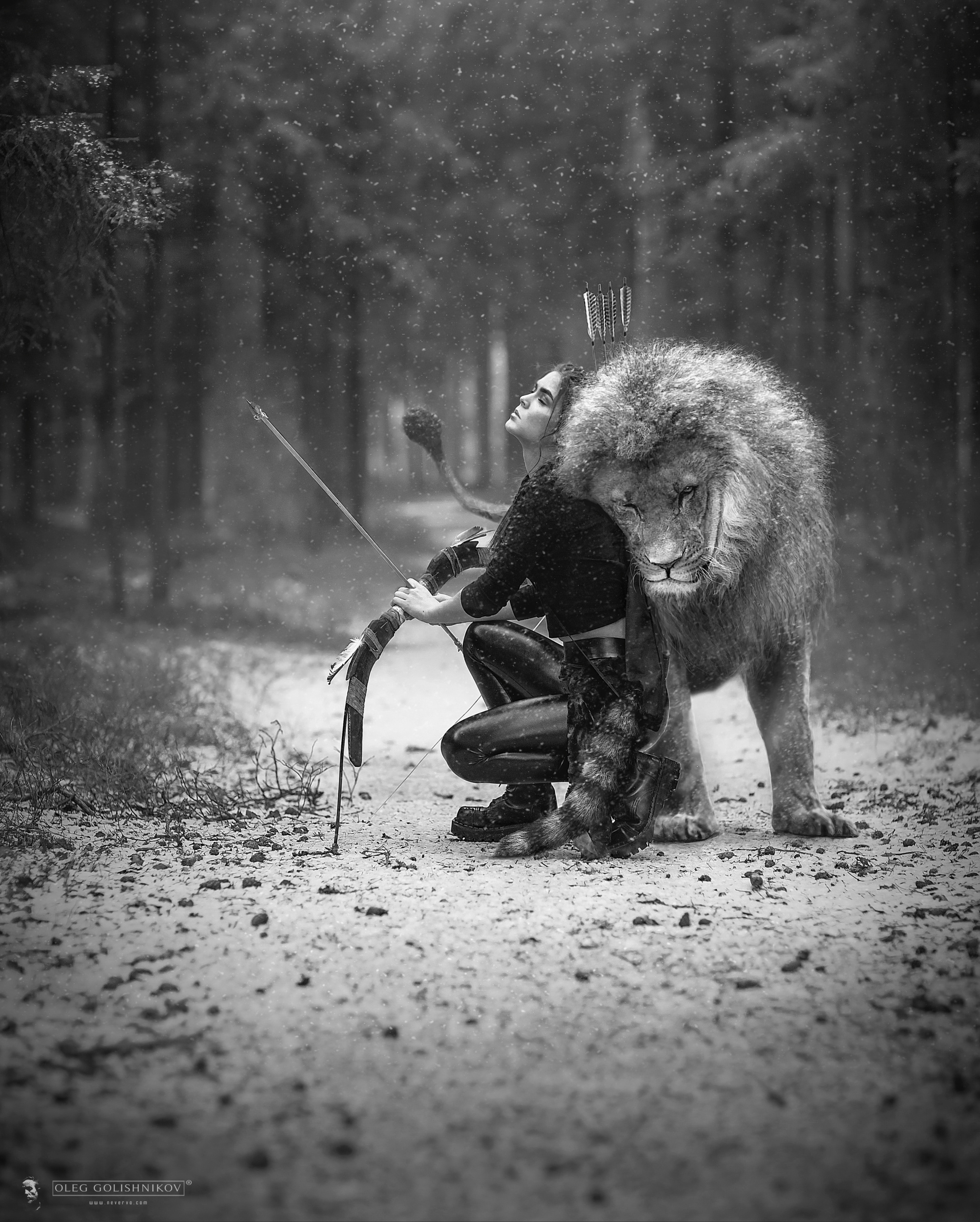 Черно-белая фотосъемка. B&W съемка в Москве. ЧБ фотограф Олег Голишник. Арт-фотограф Олег Голишников. Творческая мастерская