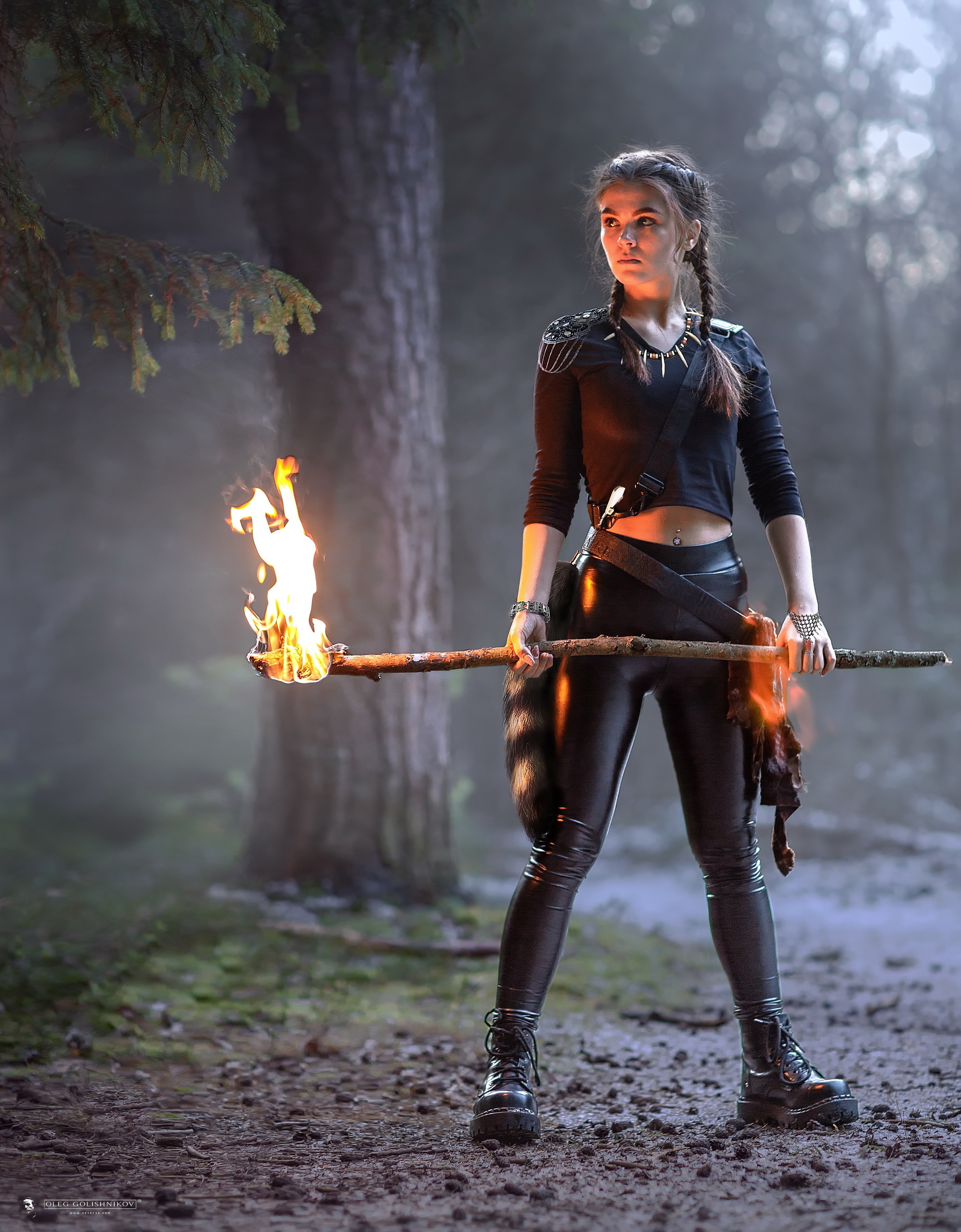 Portrait photography in Moscow. Photographer Oleg Golishnikov