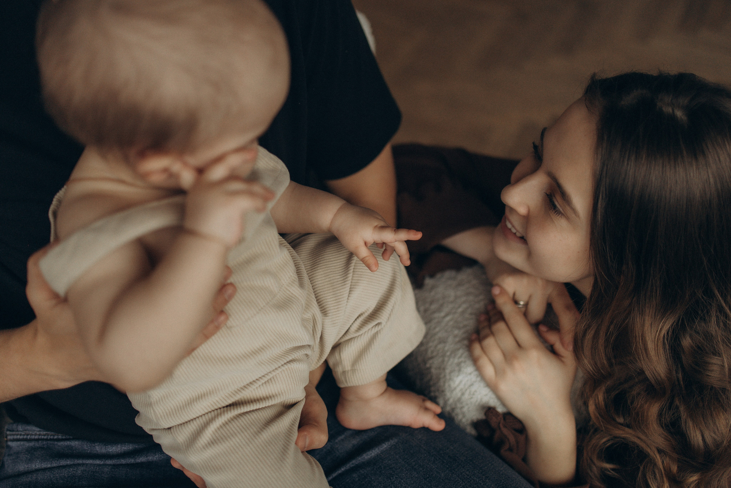 Настя, Никита и малышка Мира. Фотокарточки о вас и о большой любви!