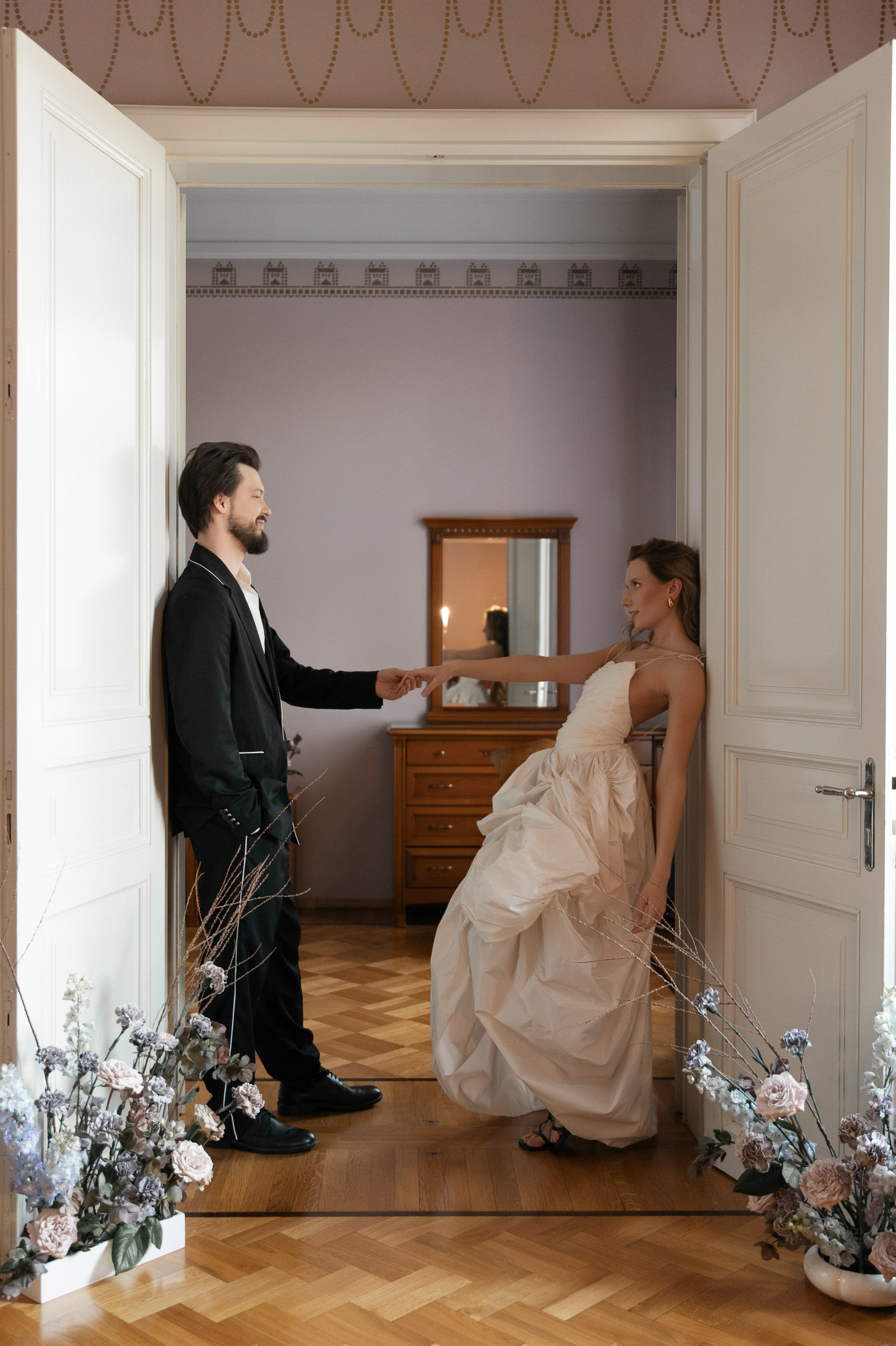 Свадебная фотосессия в гостинице "Националь". Ярослава Ерина — свадебный фотограф в Москве