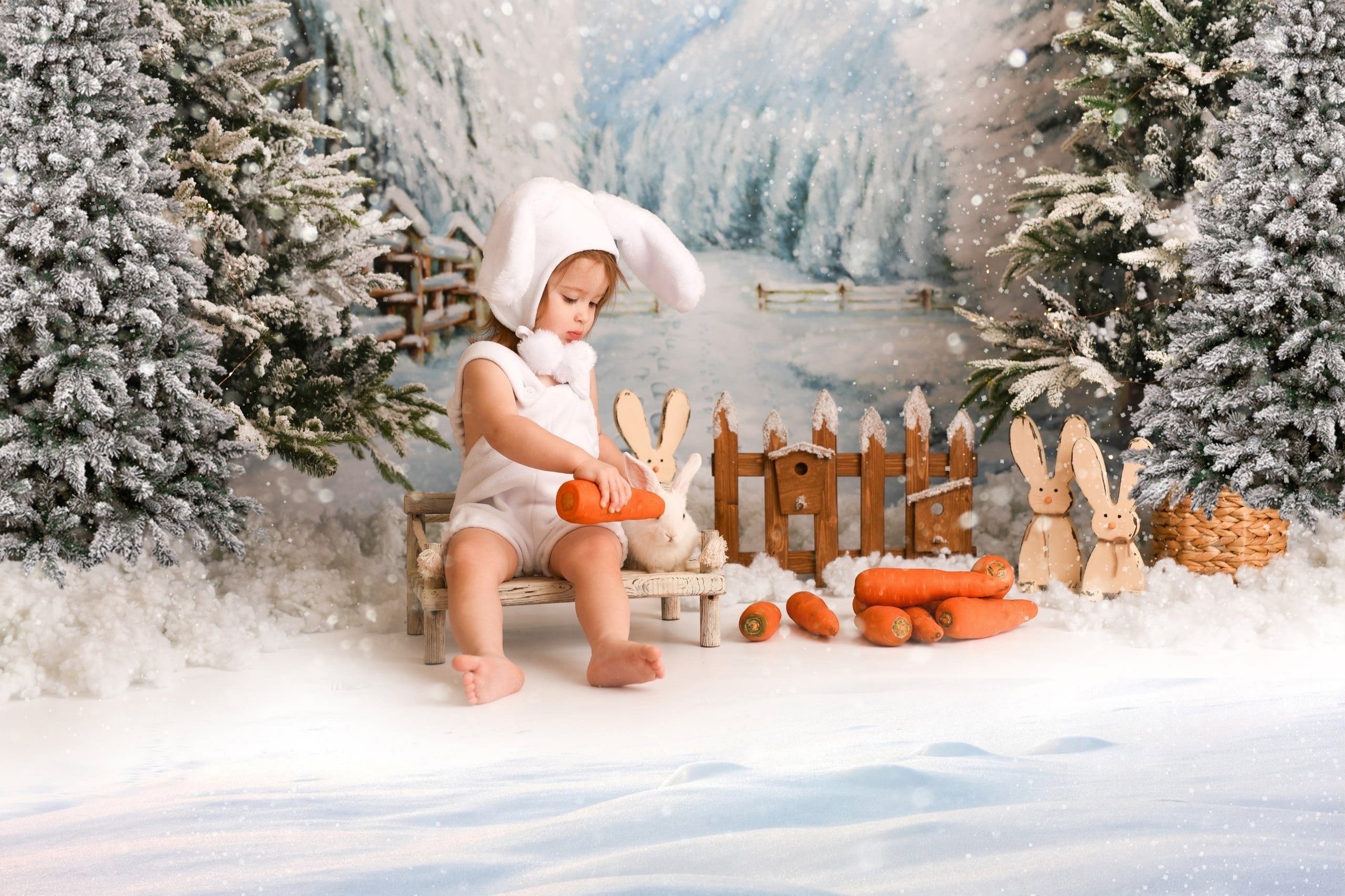 Зимняя Открытка. Семейный и детский фотограф в Красноярске Мила Черкасова