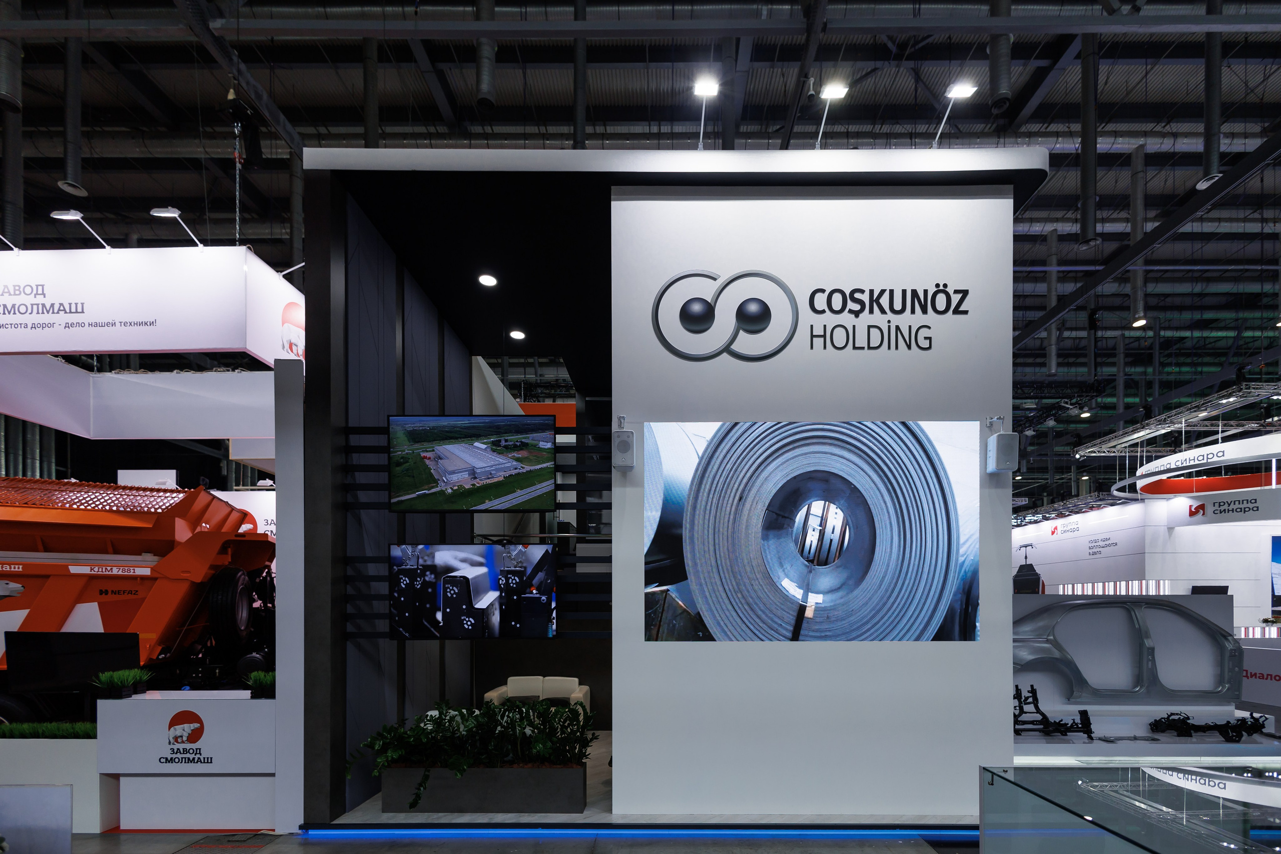 Интерьерная съемка стендов на выставке «Иннопром» фотограф на иннопром фотограф на форум фотограф ПМЭФ бизнес форум экономический форум