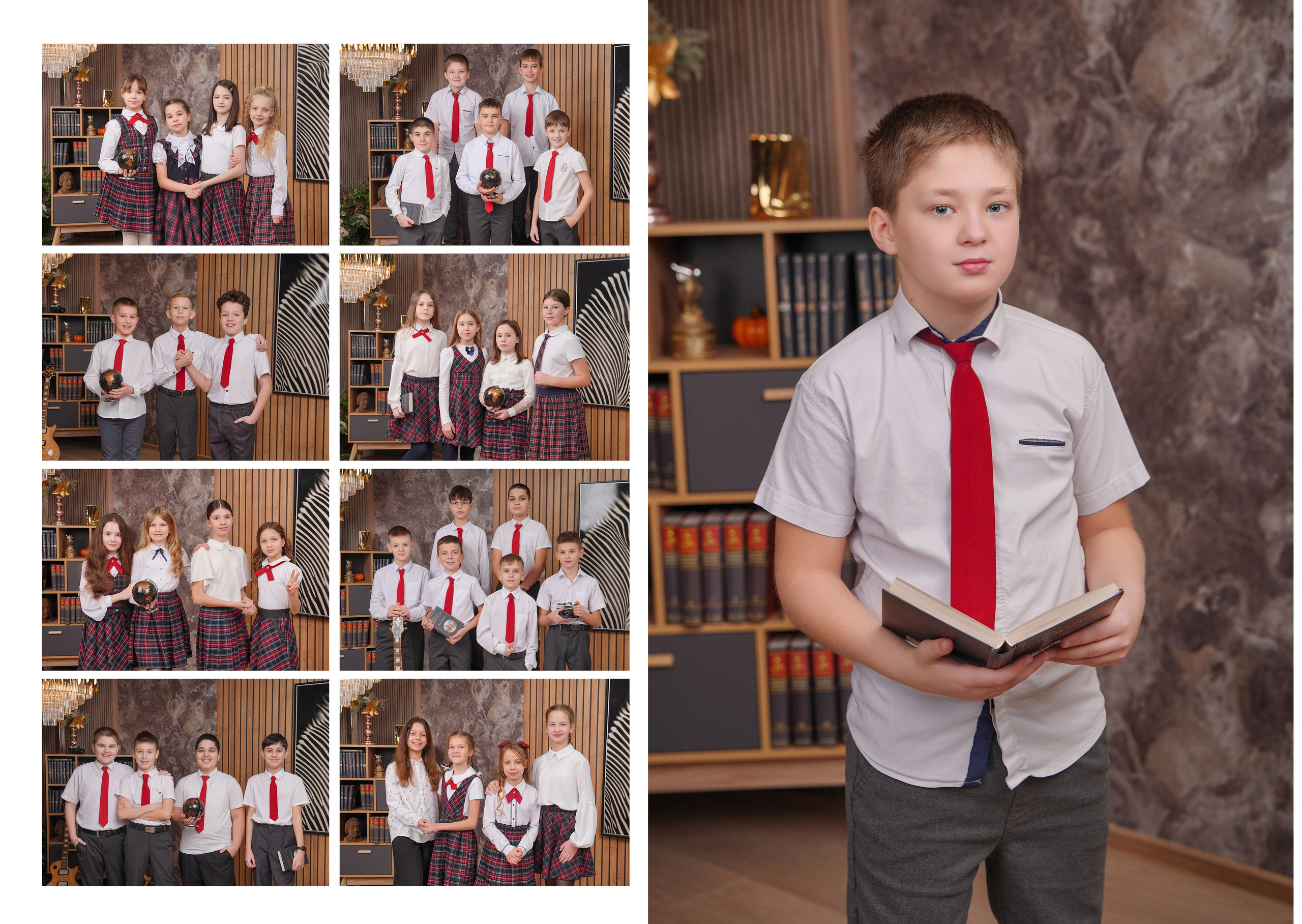 ШКОЛА 99 — 4 «Д» класс. Красивый выпускной альбом в Краснодаре