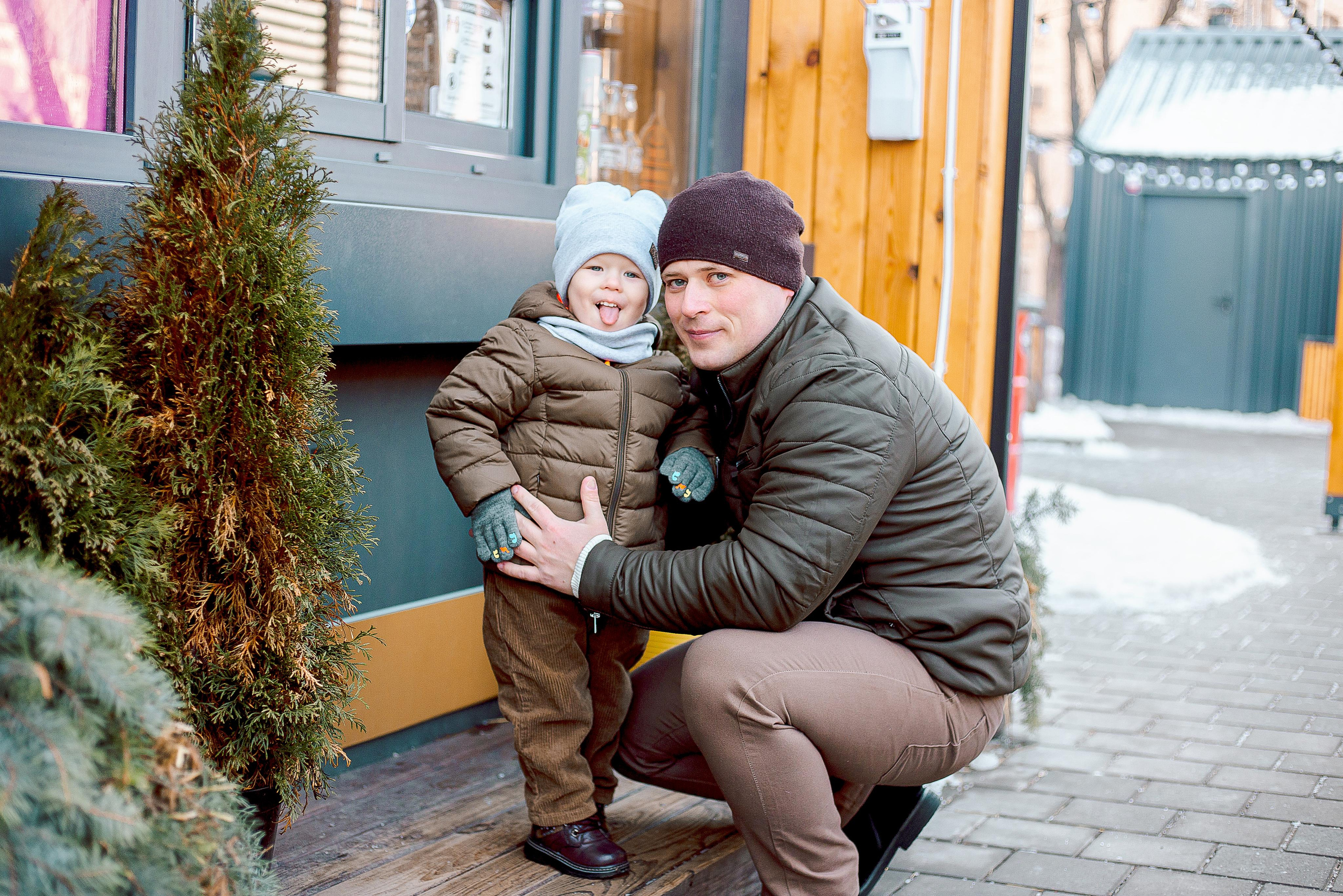 Папа, мама и Богдан. Семейный детский фотограф. Фотосессия в Минске