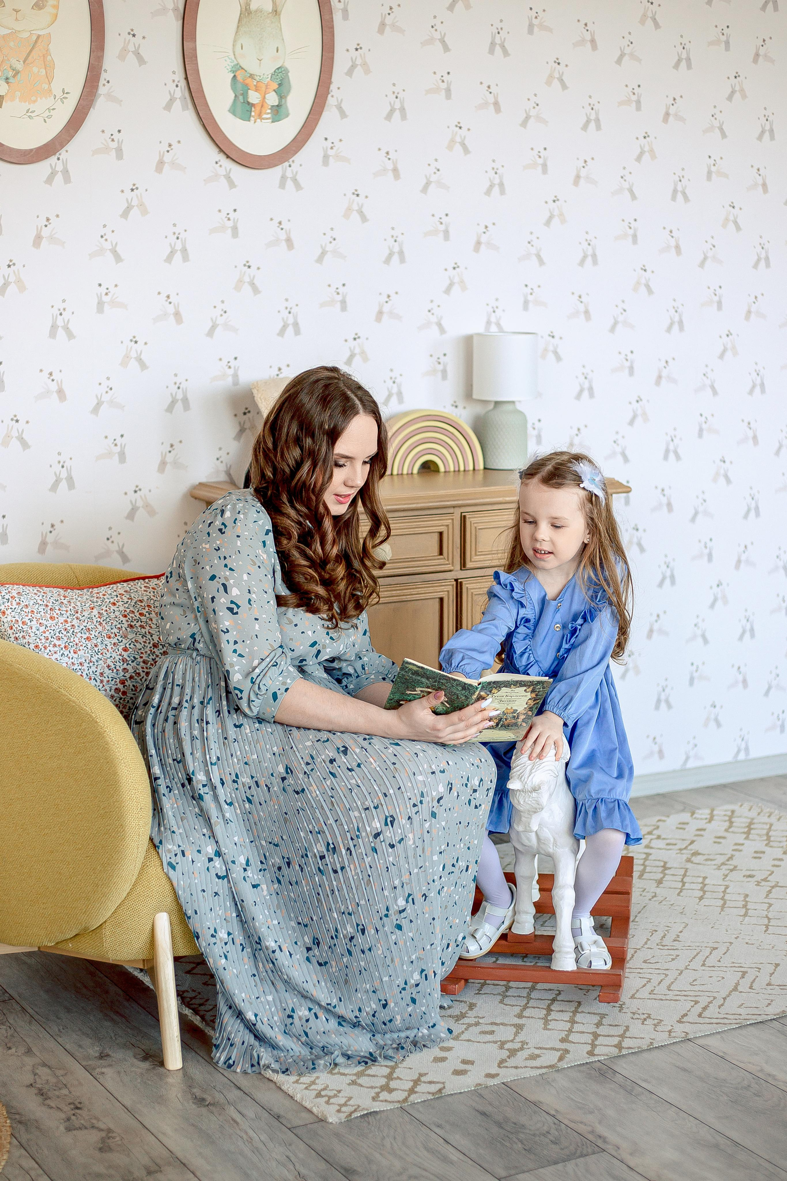 Настюша и мама Катя. Семейный детский фотограф. Фотосессия в Минске