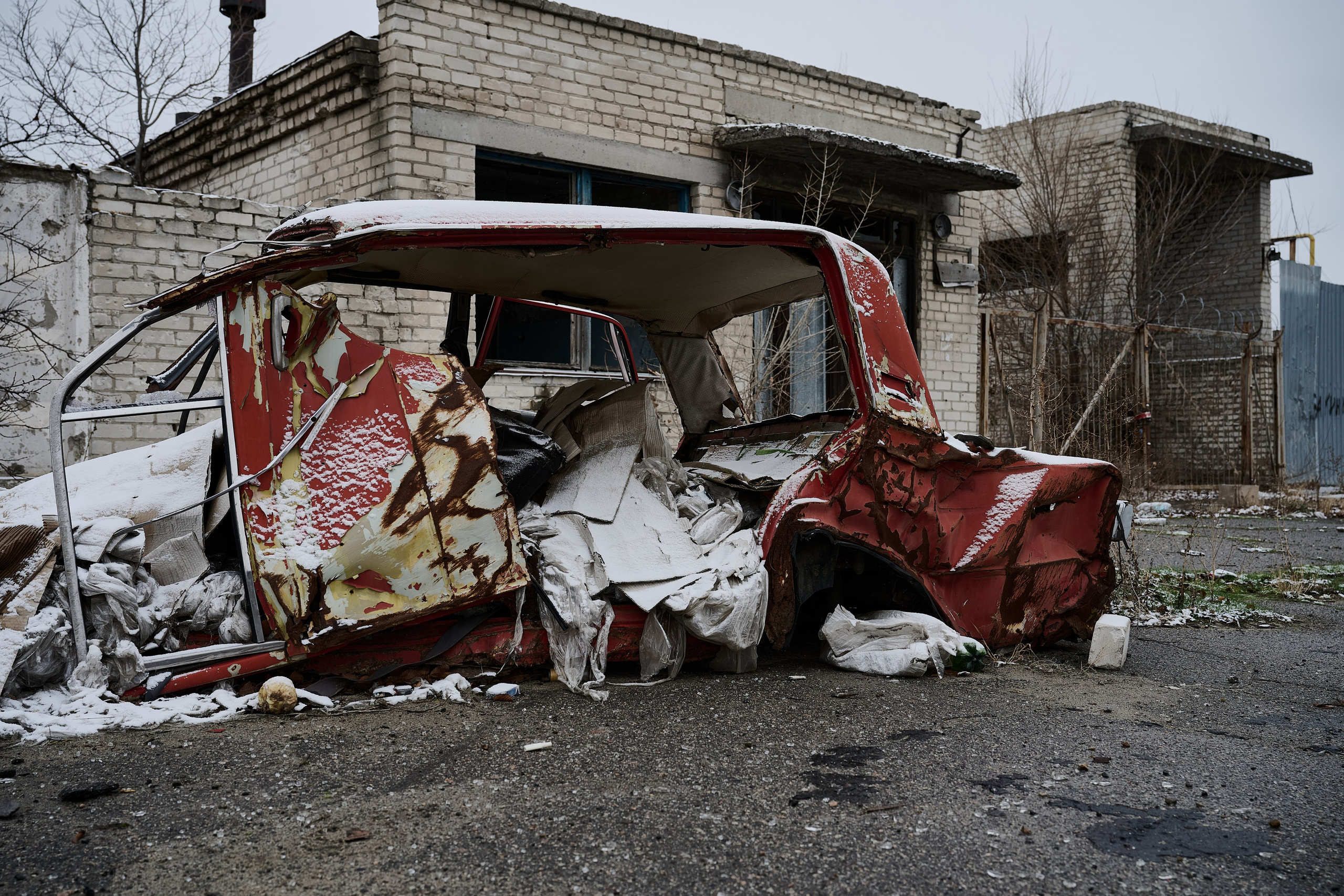 Северодонецк (Луганская область). Декабрь 2024. Фотограф Роман Адлер