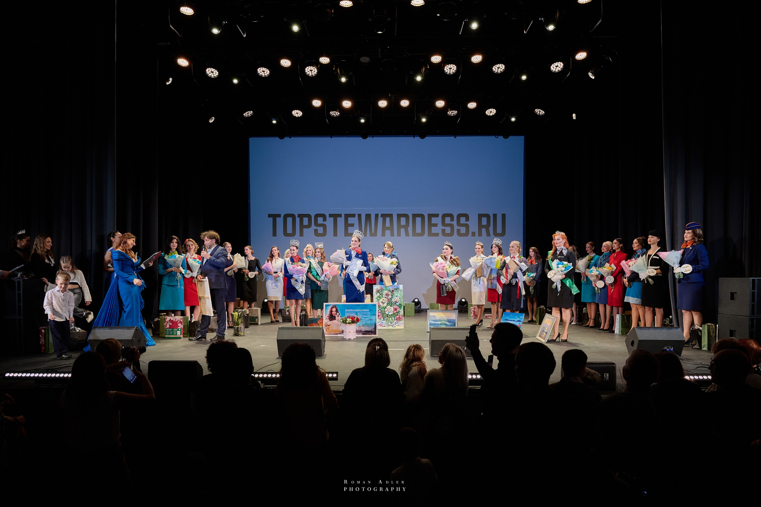 ТОП Стюардесс финал 2024. Фотограф Роман Адлер