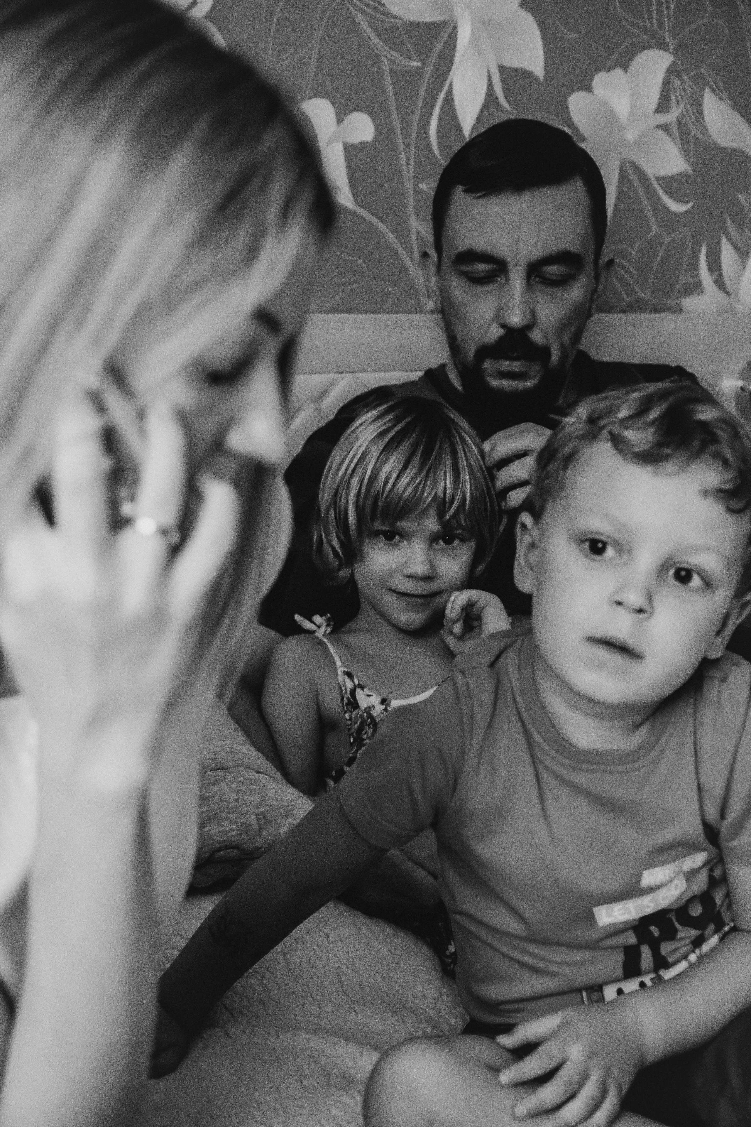 Семейная домашняя фотосессия. Семейный фотограф в Томске Максимова Екатерина