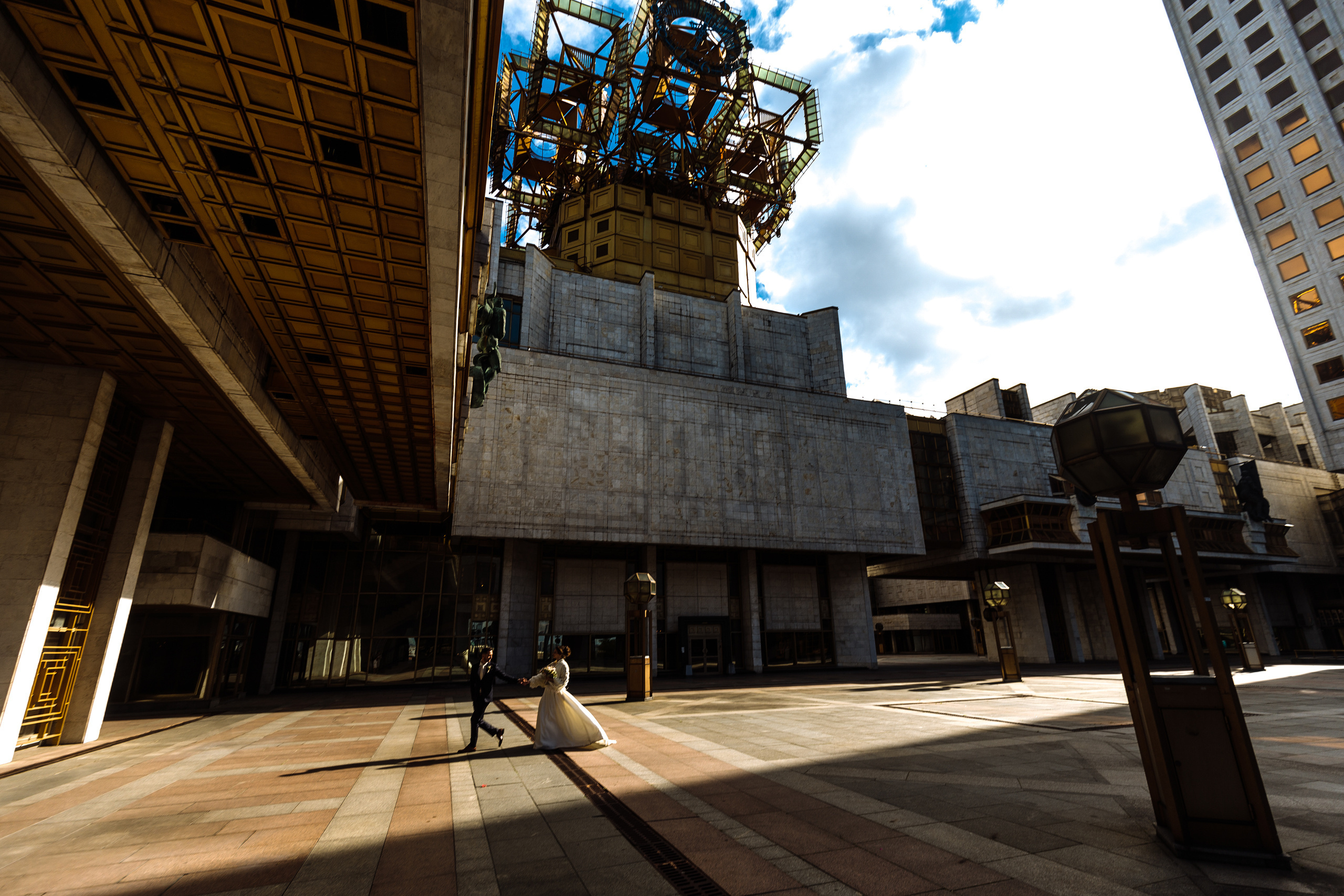 Особый бриллиант. Фотографии с акцентом на широком угле. Портфолио свадебного фотографа. Роман Каргаполов