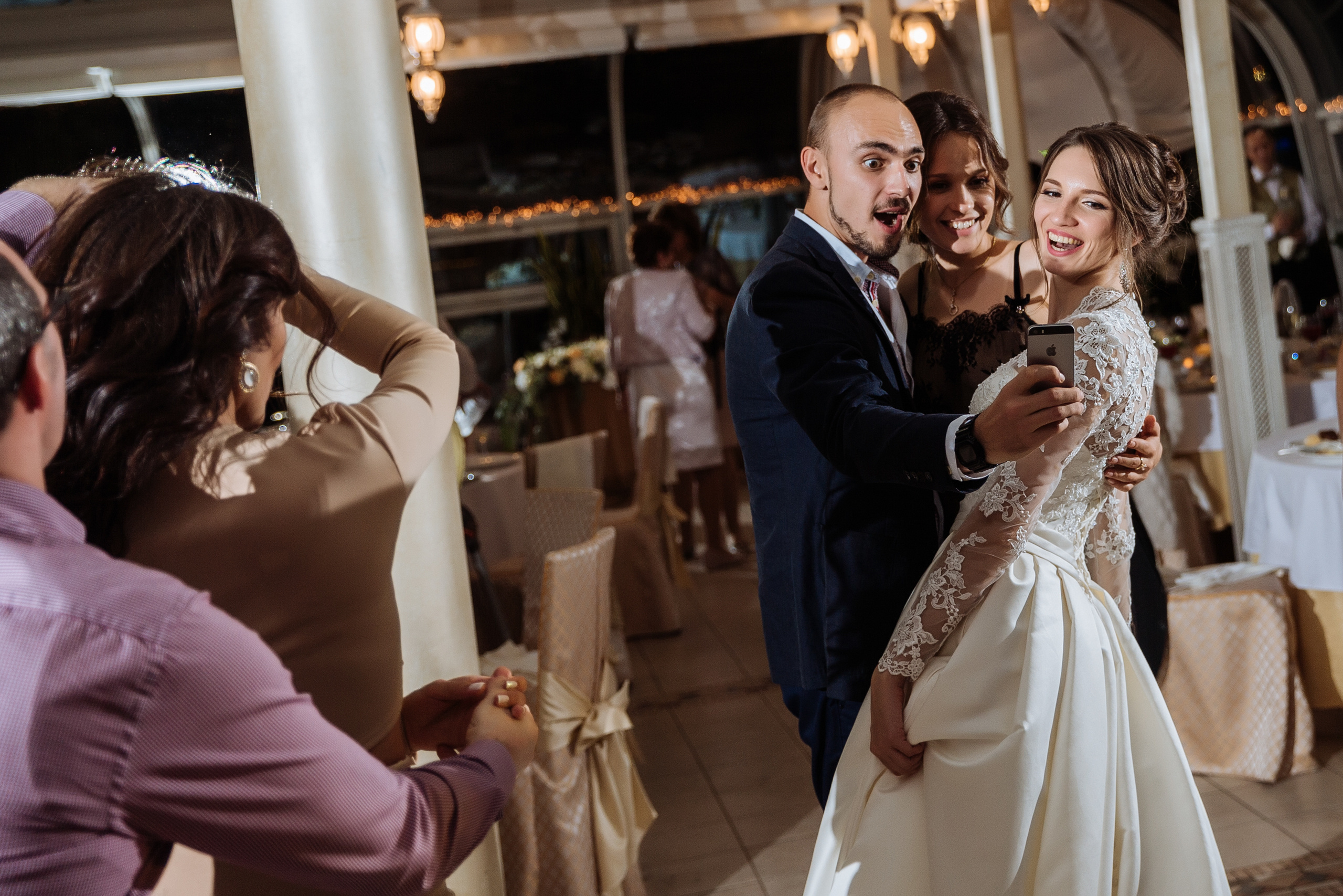 Особый бриллиант. Фотографии с акцентом на широком угле. Портфолио свадебного фотографа. Роман Каргаполов