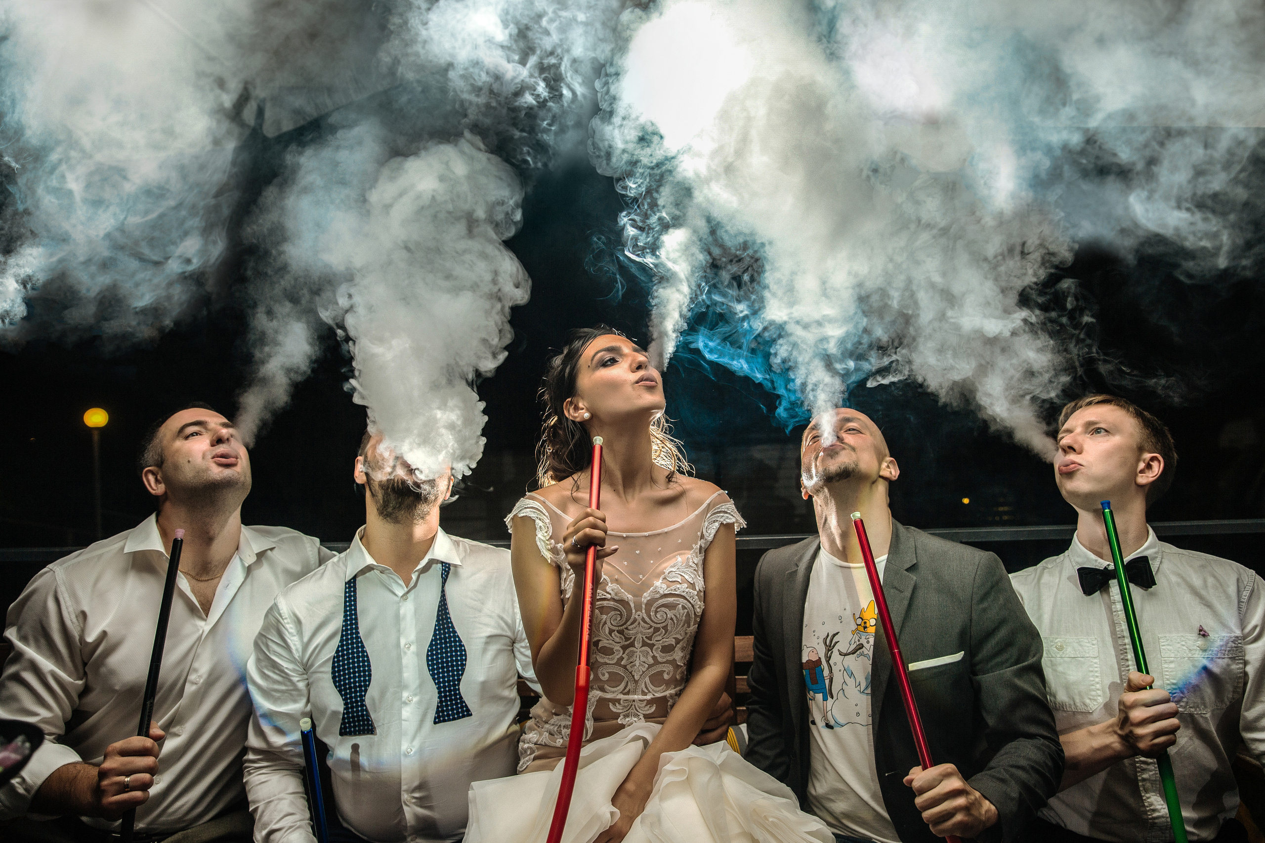 Дым, драйв, океан слез и море улыбок. Портфолио свадебного фотографа. Роман Каргаполов