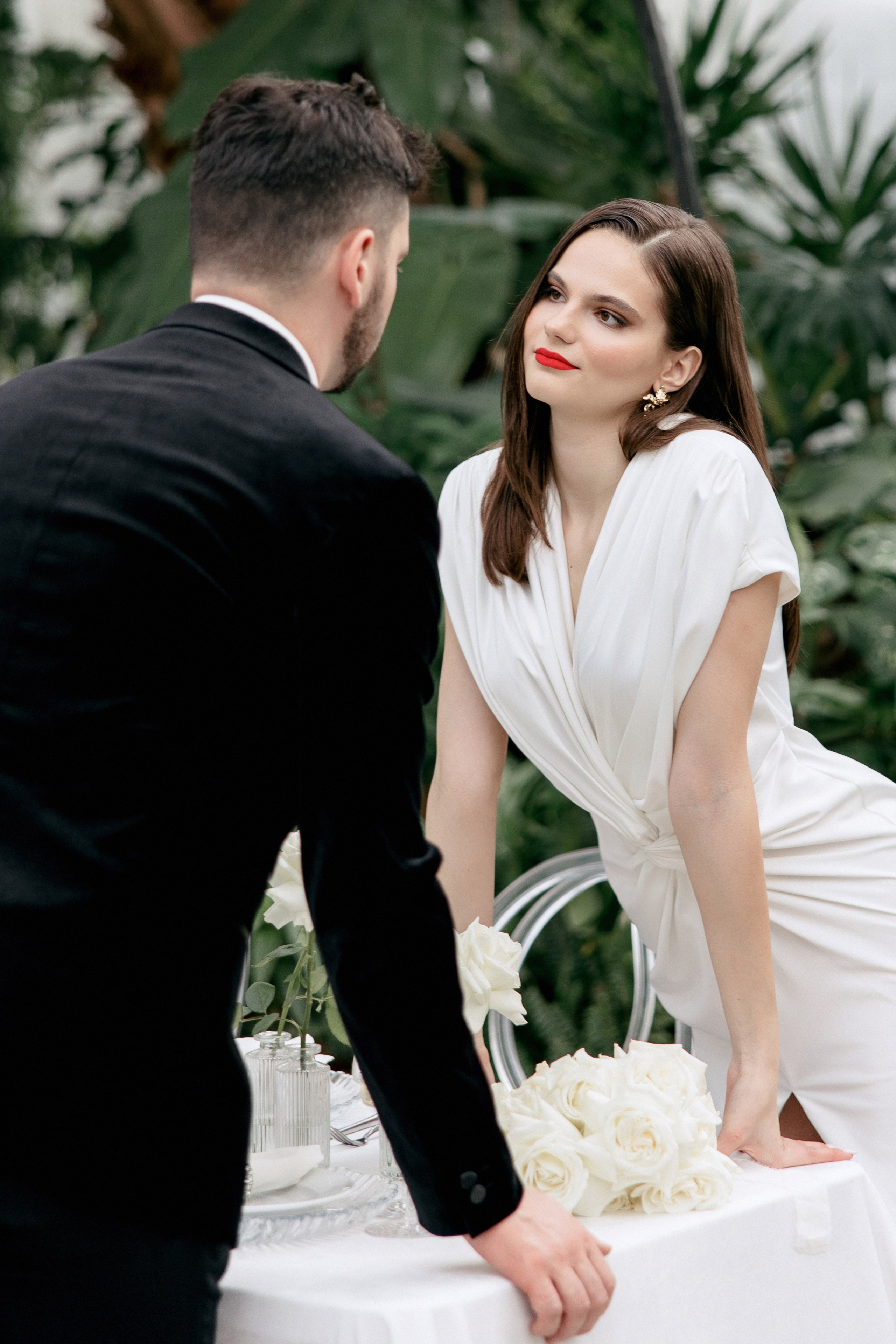 Оранжерея Таврического сада. Свадебный фотограф Москва