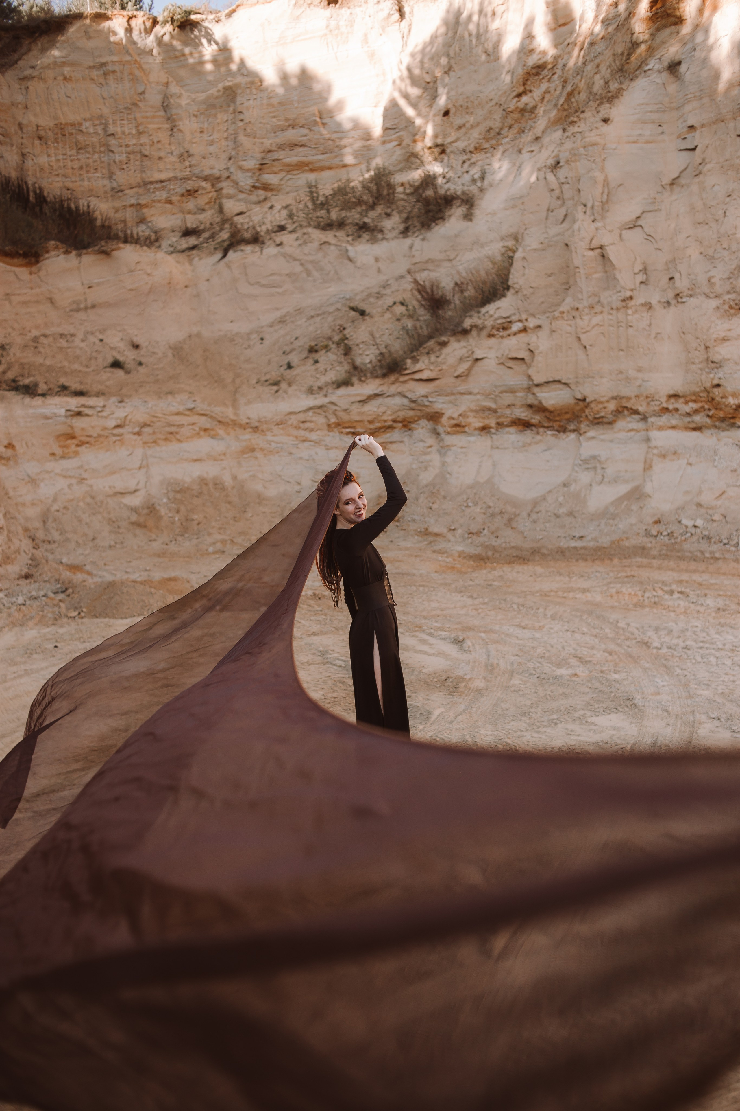 Марина. Песчаный карьер. Фотограф Регина Крикунова г. Красноярск