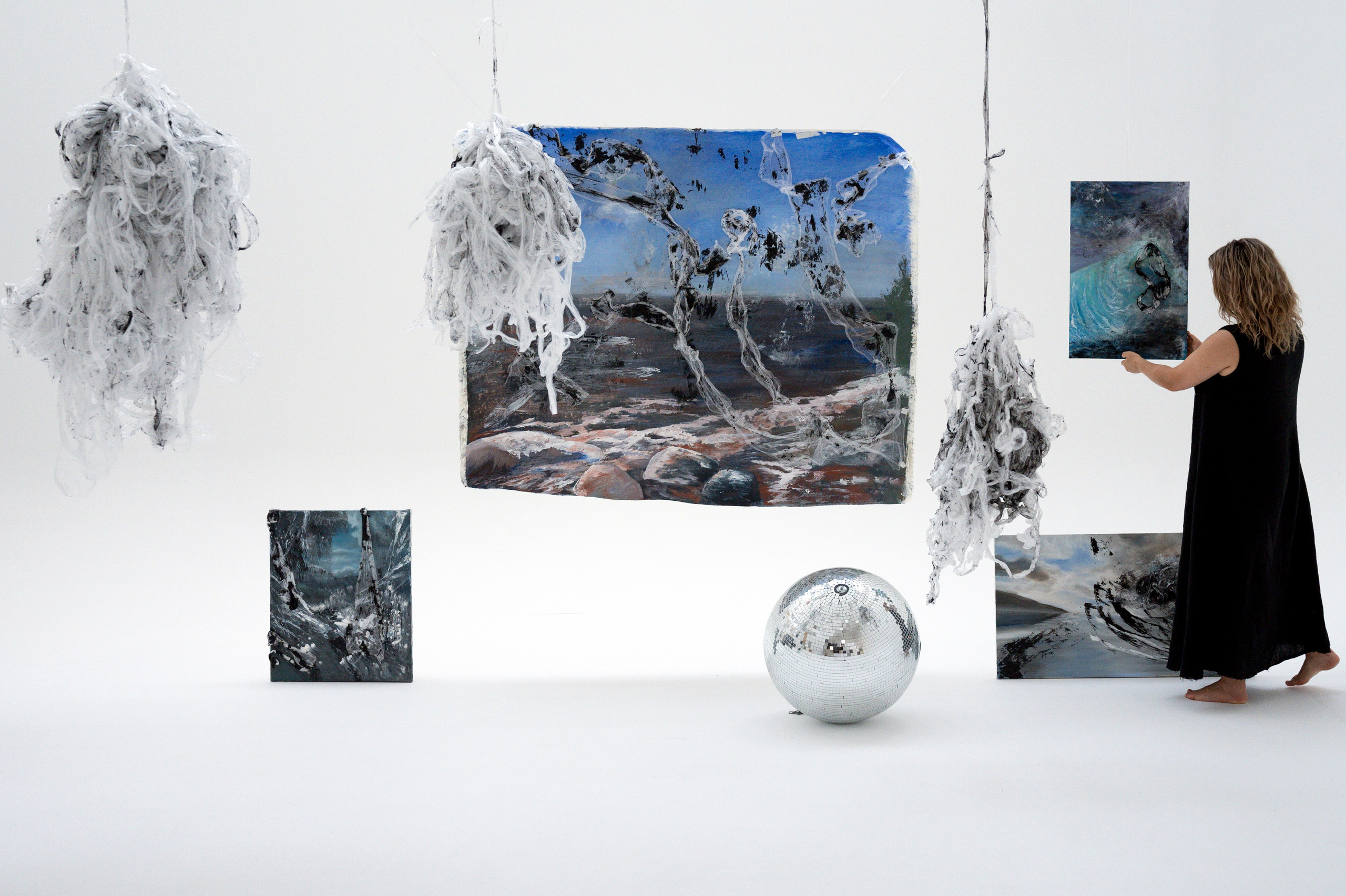 Фотосессия художника и его работ. Фотограф Юлия Кондратьева