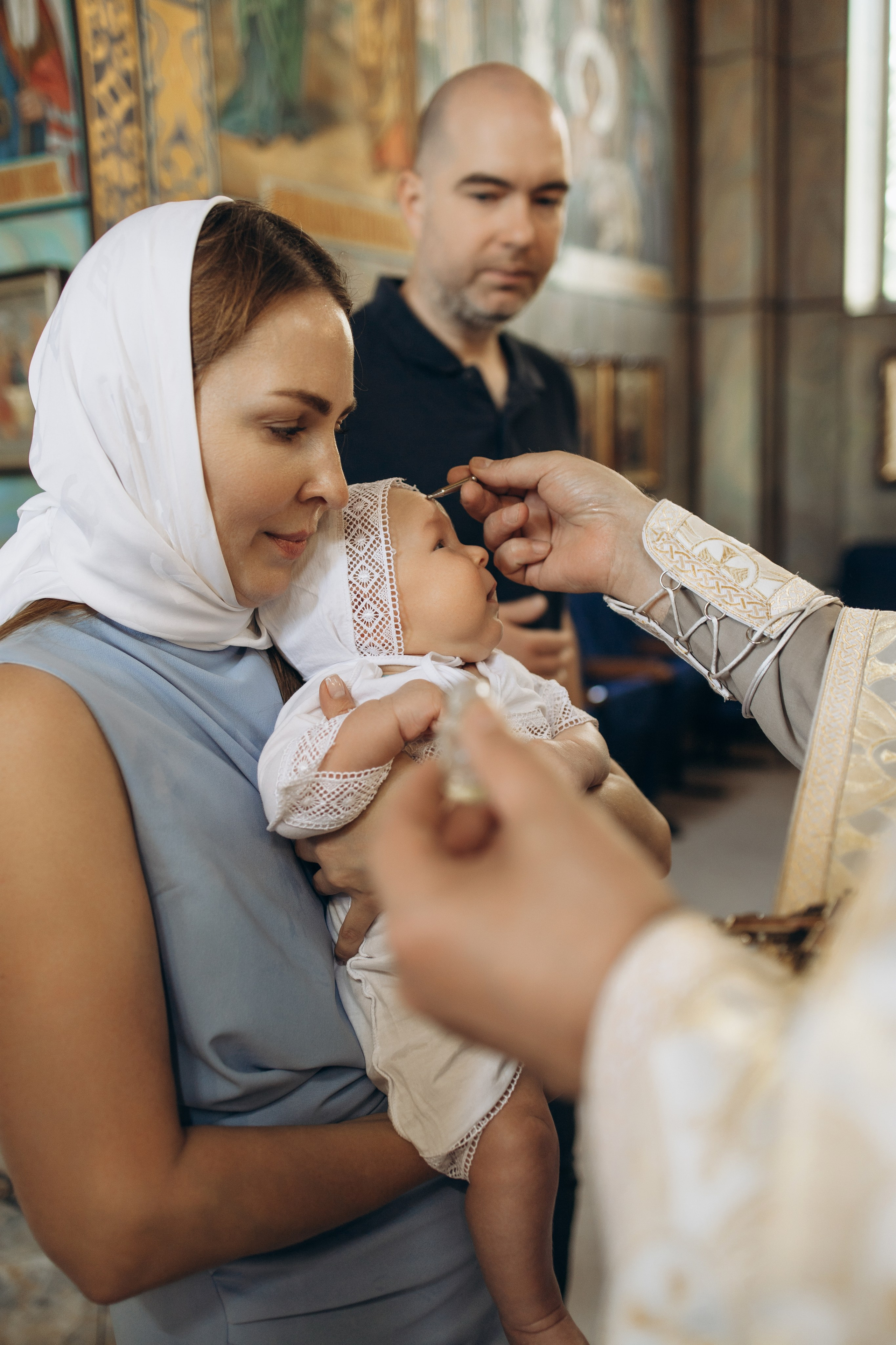 Крещение Ивана. Самый теплый фотограф в Краснодаре Рябоконь Ксения