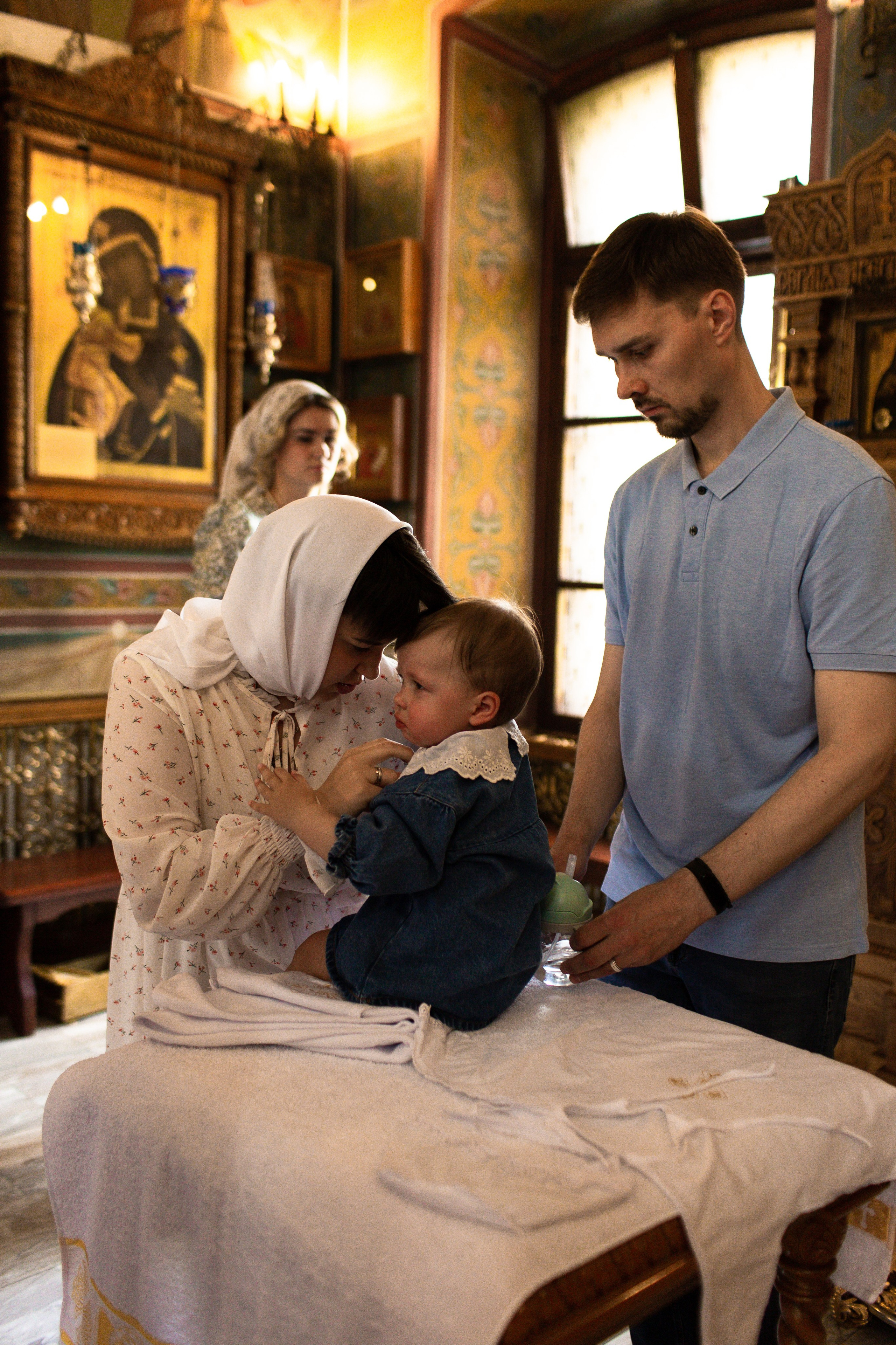 Крещение Алисы. Свадебный и Семейный фотограф в Москве Александра Вайпер