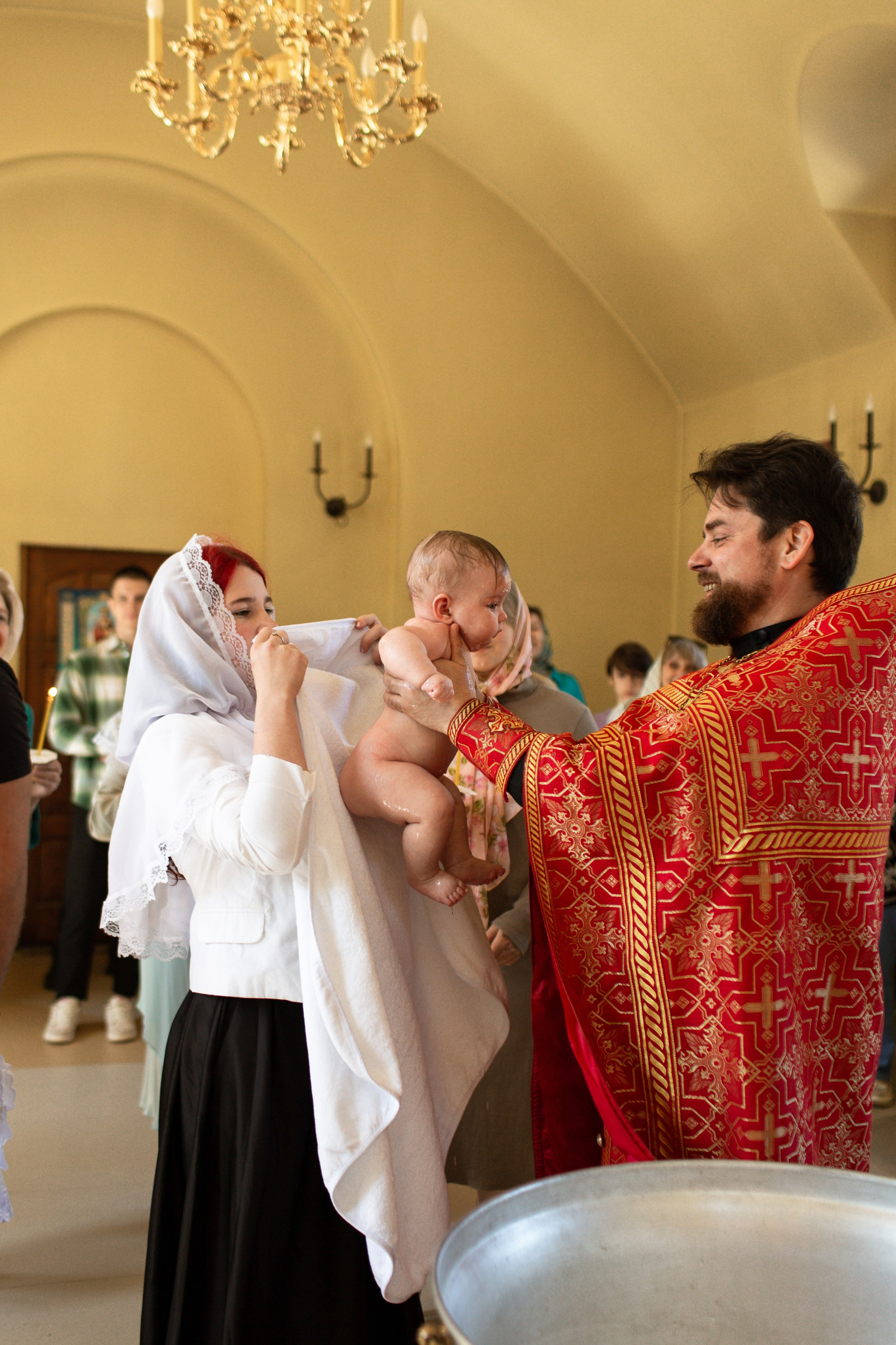 Крещение Киры. Свадебный и Семейный фотограф в Москве Александра Вайпер