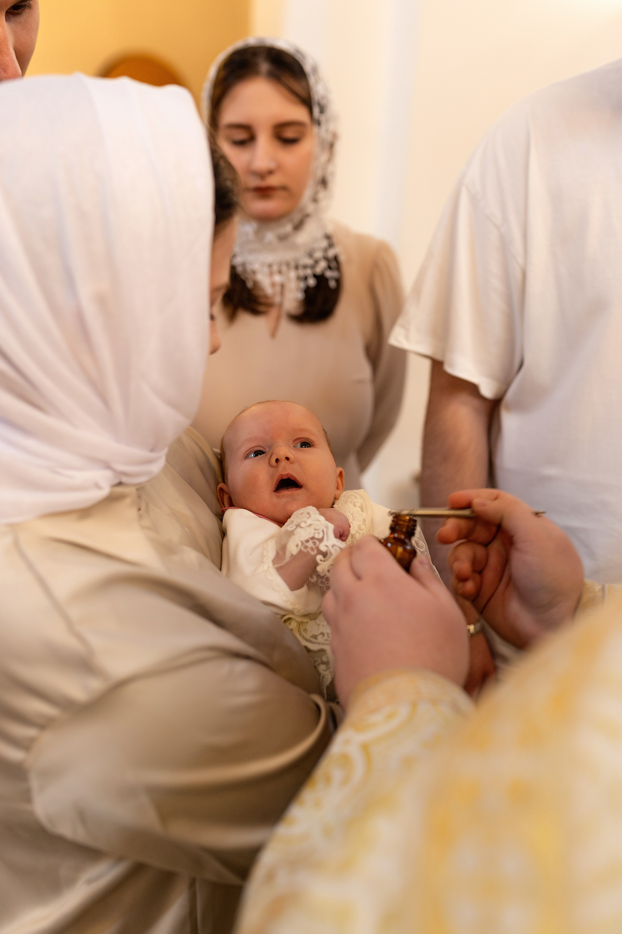 Таинство крещения Алисы. Фотограф в Железнодорожном и Балашихе