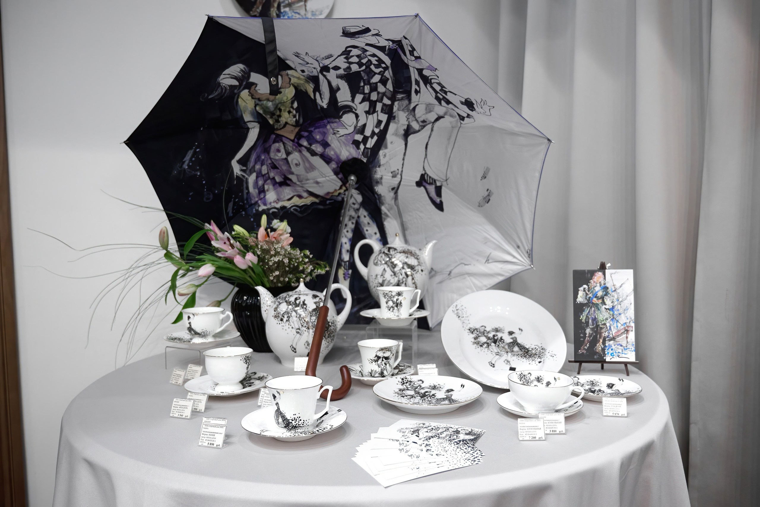 Императорский фарфоровый завод и Misha Lenn. 2022. Дима Бабушкин. Фотограф. Подиум. Репортаж. Творчество. Дорого