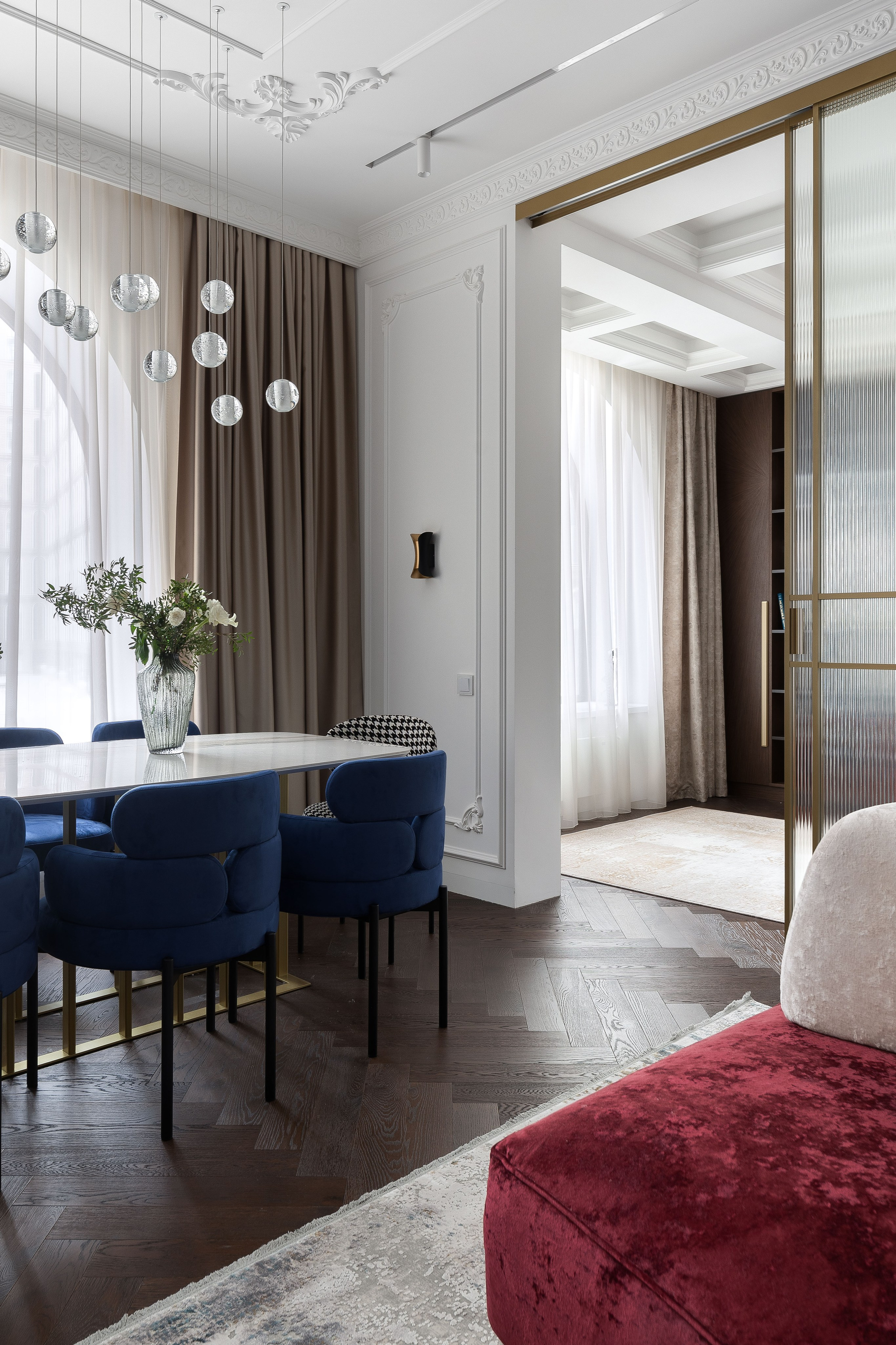 Яркая квартира. Совместная работа с интерьерным стилистом. Интерьерный фотограф в Москве