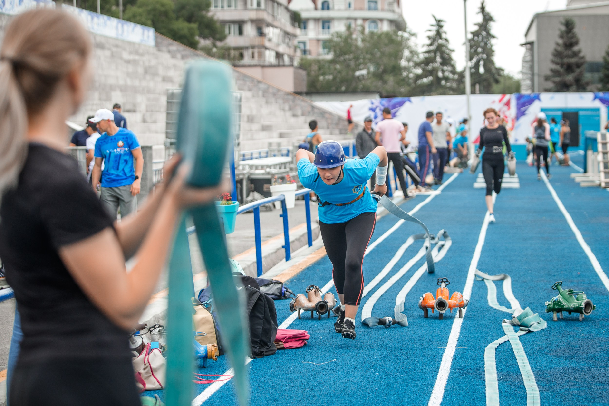 Пожарно-спасательный спорт (Алматы). Коммерческий и репортажный фотограф в Алматы — Jora Abramov