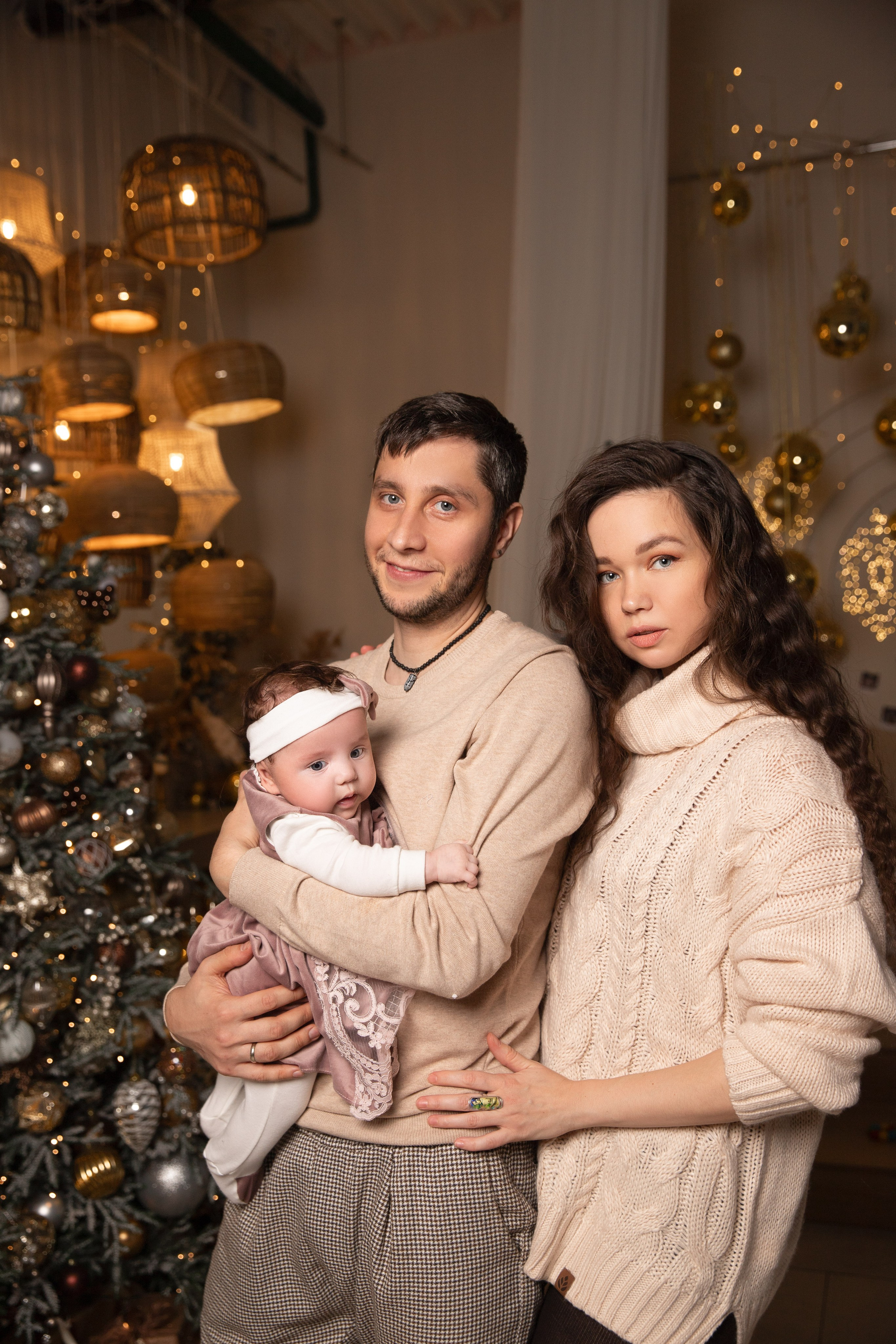 Новогодняя с малышкой. Свадебный и портретный фотограф в Москве Мария Кравченко