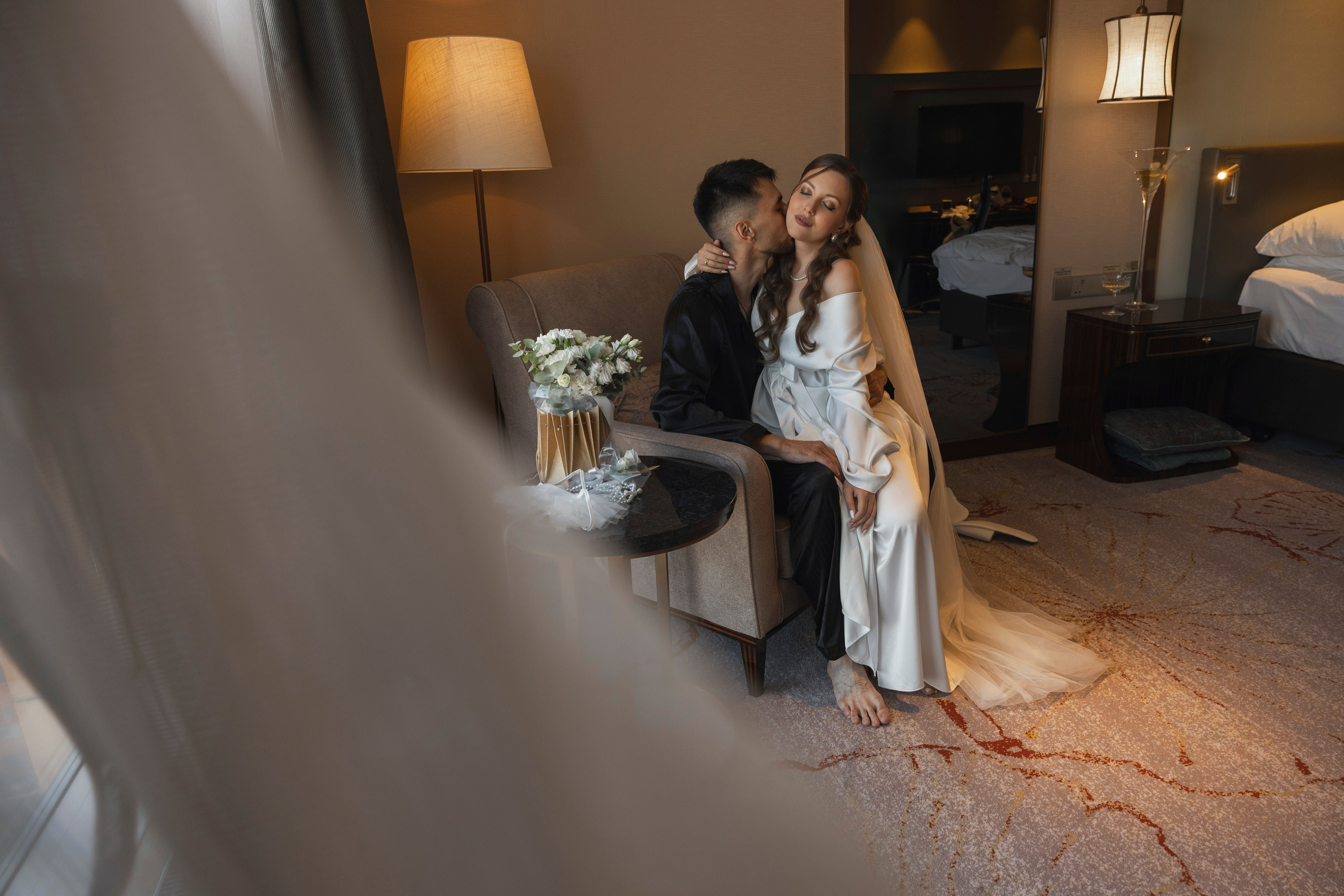 Ксюша и Гоша Solux и ВДНХ. Свадебный и портретный фотограф в Москве Мария Кравченко