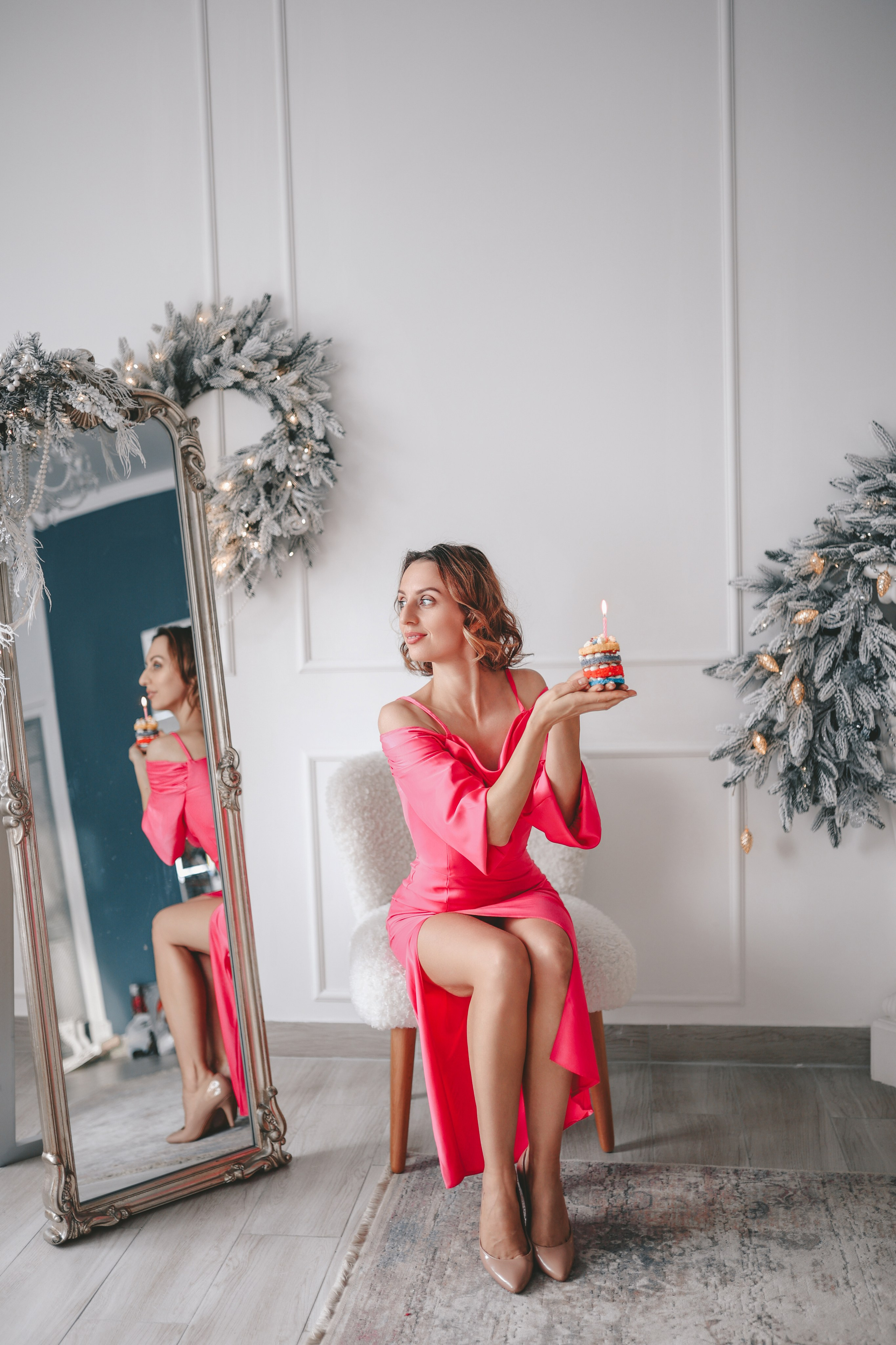 Счастье у ёлки. Мария Добычина — профессиональный фотограф Крыма, Ялты и Севастополя