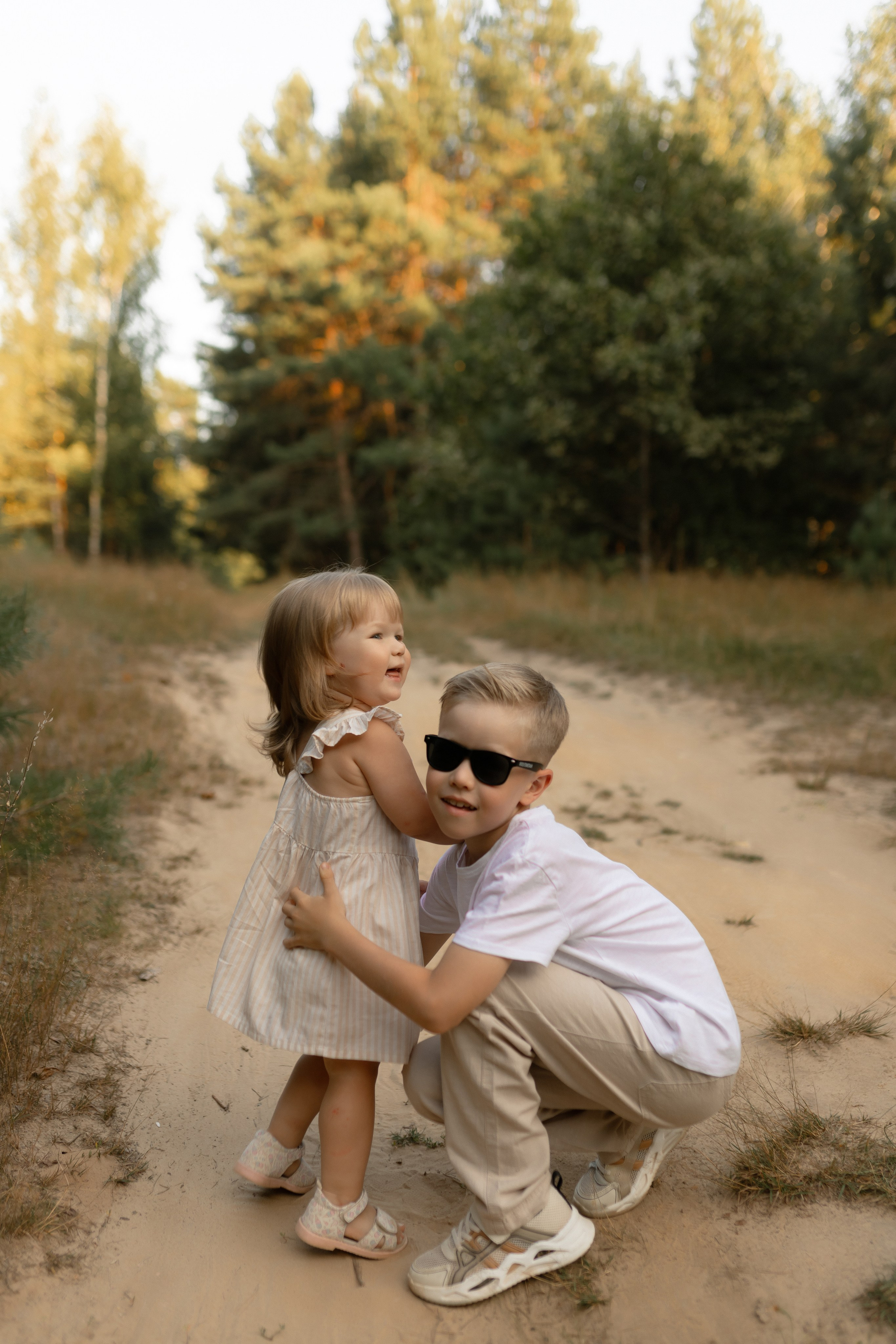 Алексей, Мария, Ваня и Варя. Фотограф Татьяна Семенова