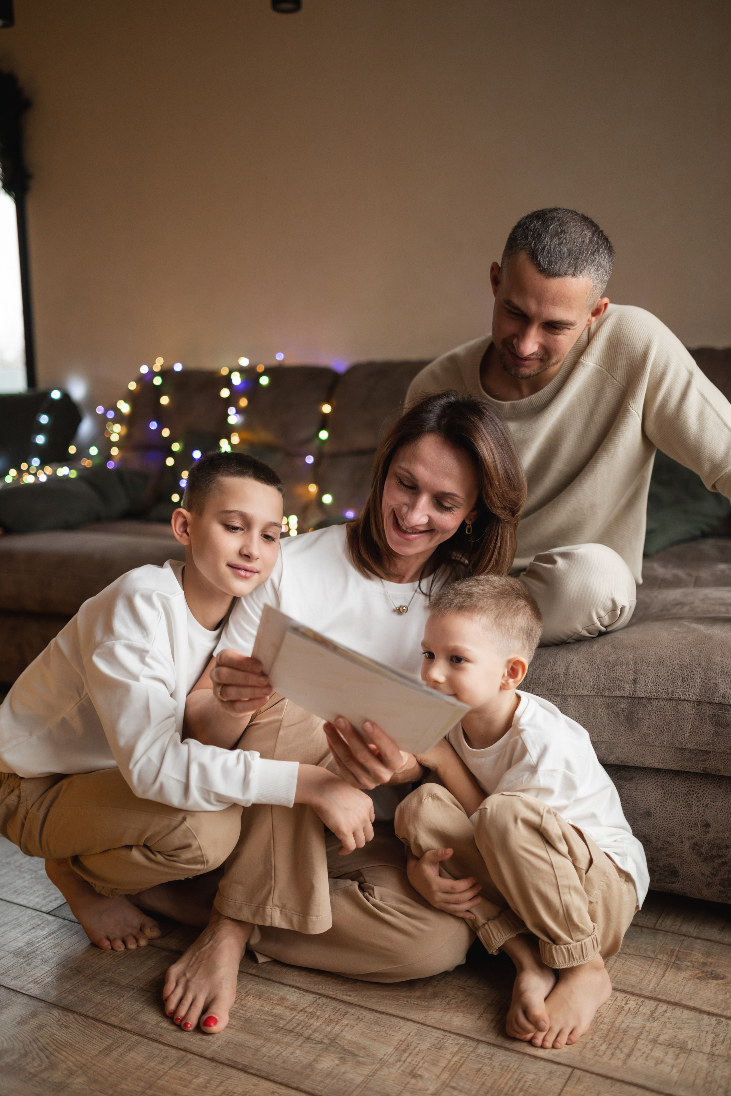 Оксана Сергей Ваня и Егор. Семейный фотограф Ирина Сгибнева