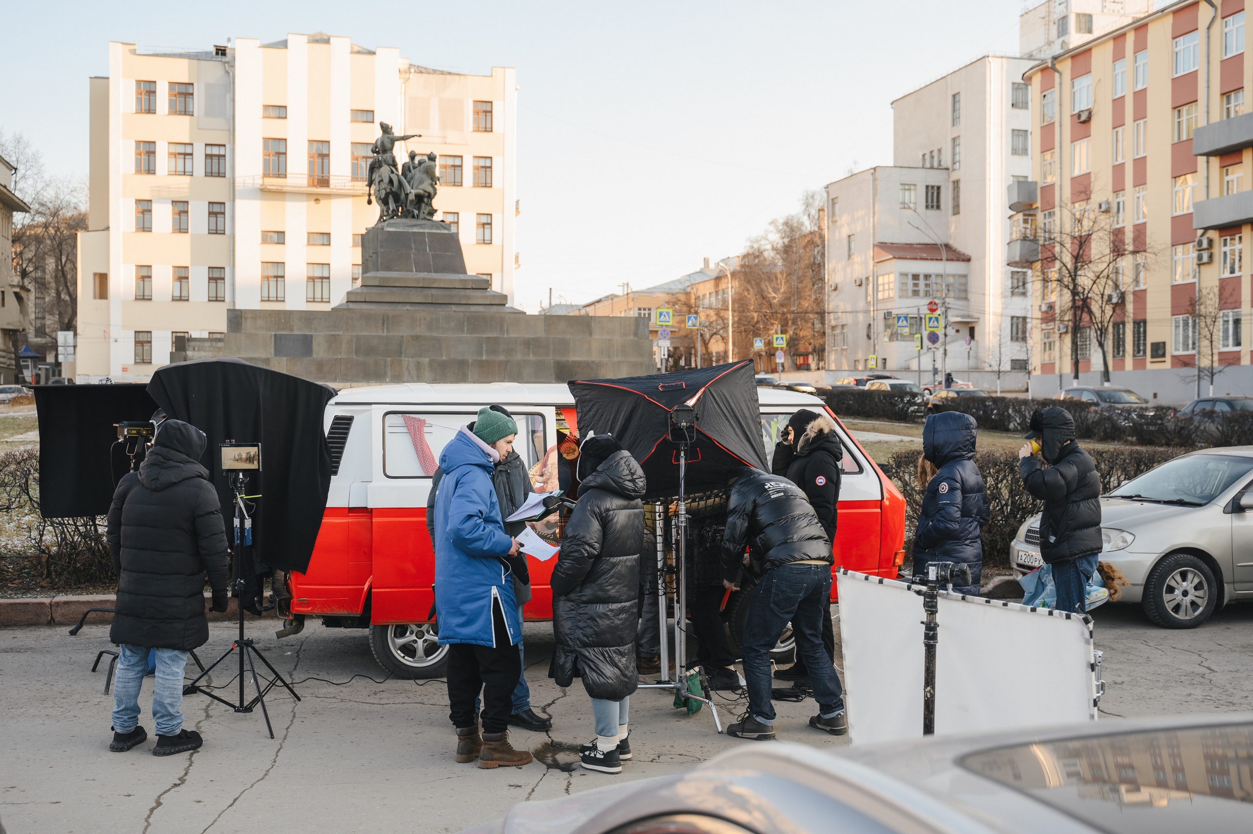 Бекстейдж съемки фильма «Сбудется». Фотограф в Самаре