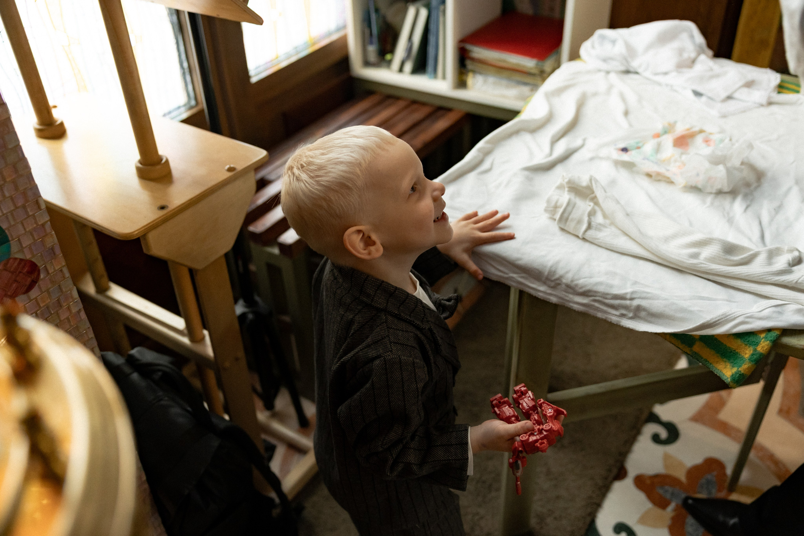 Крещение Ивана в часовне Серафима Саровского