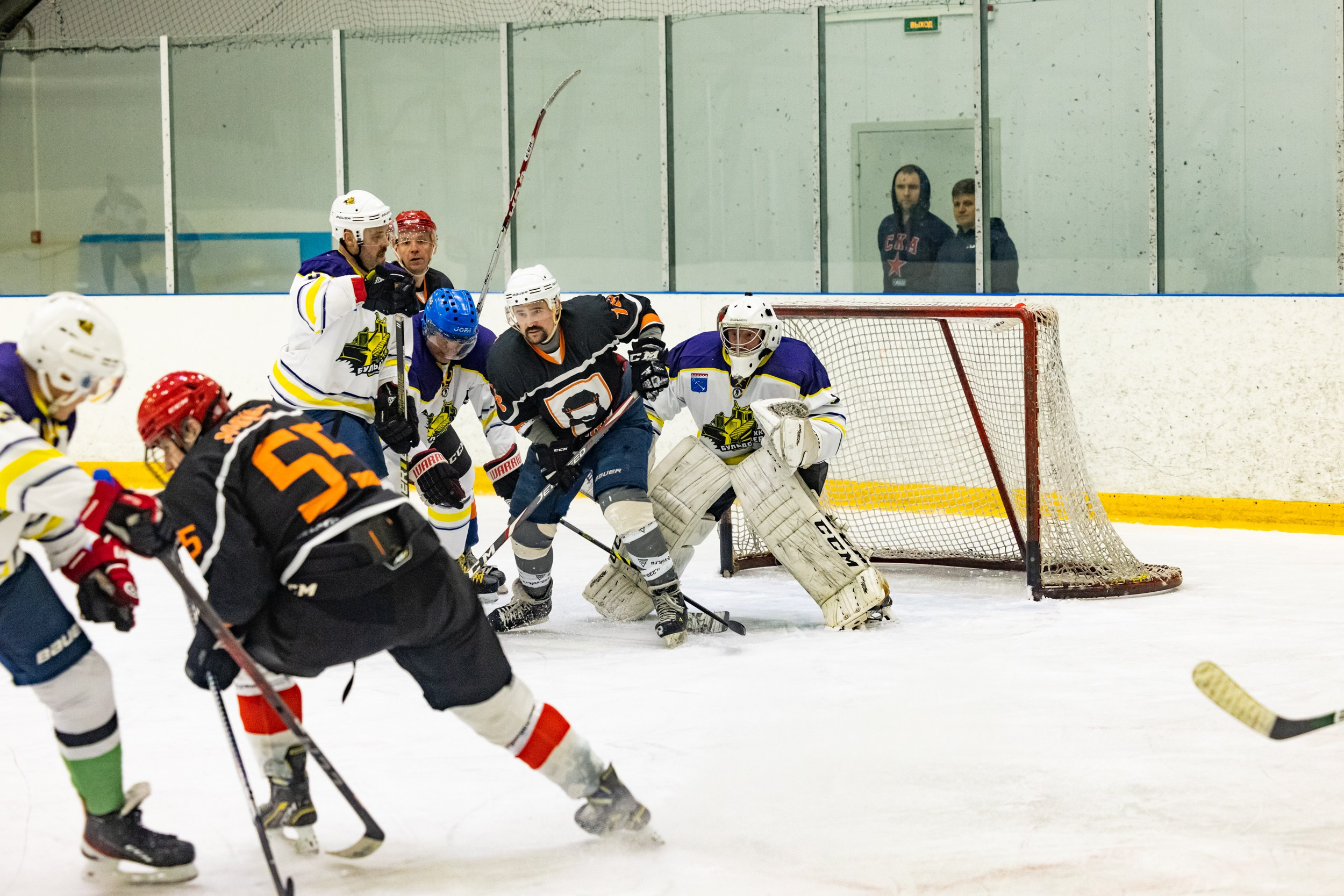 ХК Бульдозер — ХК Добрыня. Фотограф Александр Заломаев