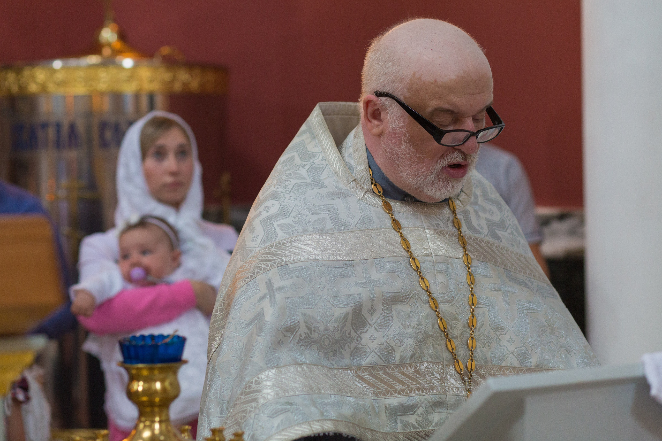Крещение Вероника. Фотограф Александр Заломаев