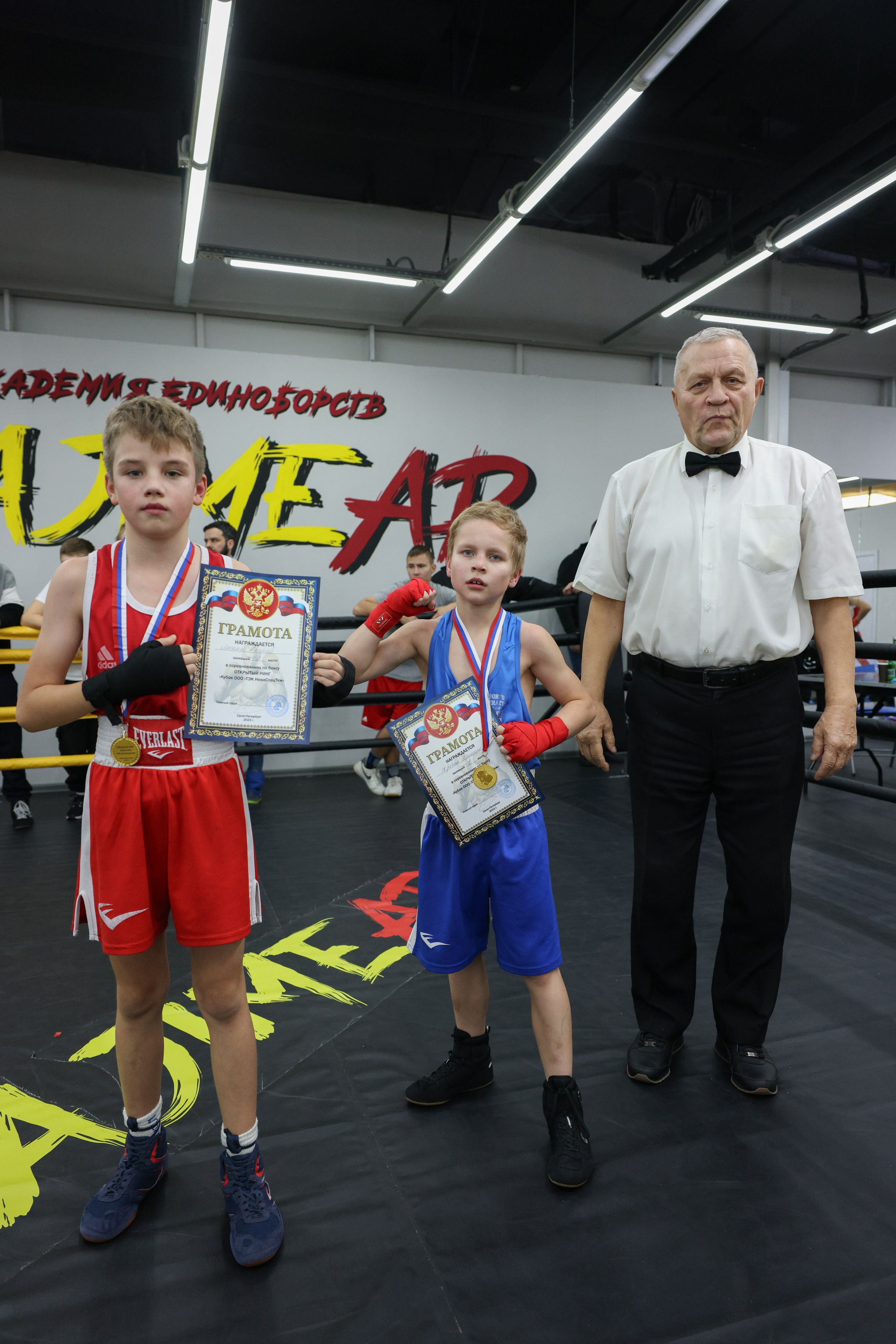 Открытый ринг «кубок ООО «ТЭК НеваСпецТяж». Фотограф Александр Заломаев