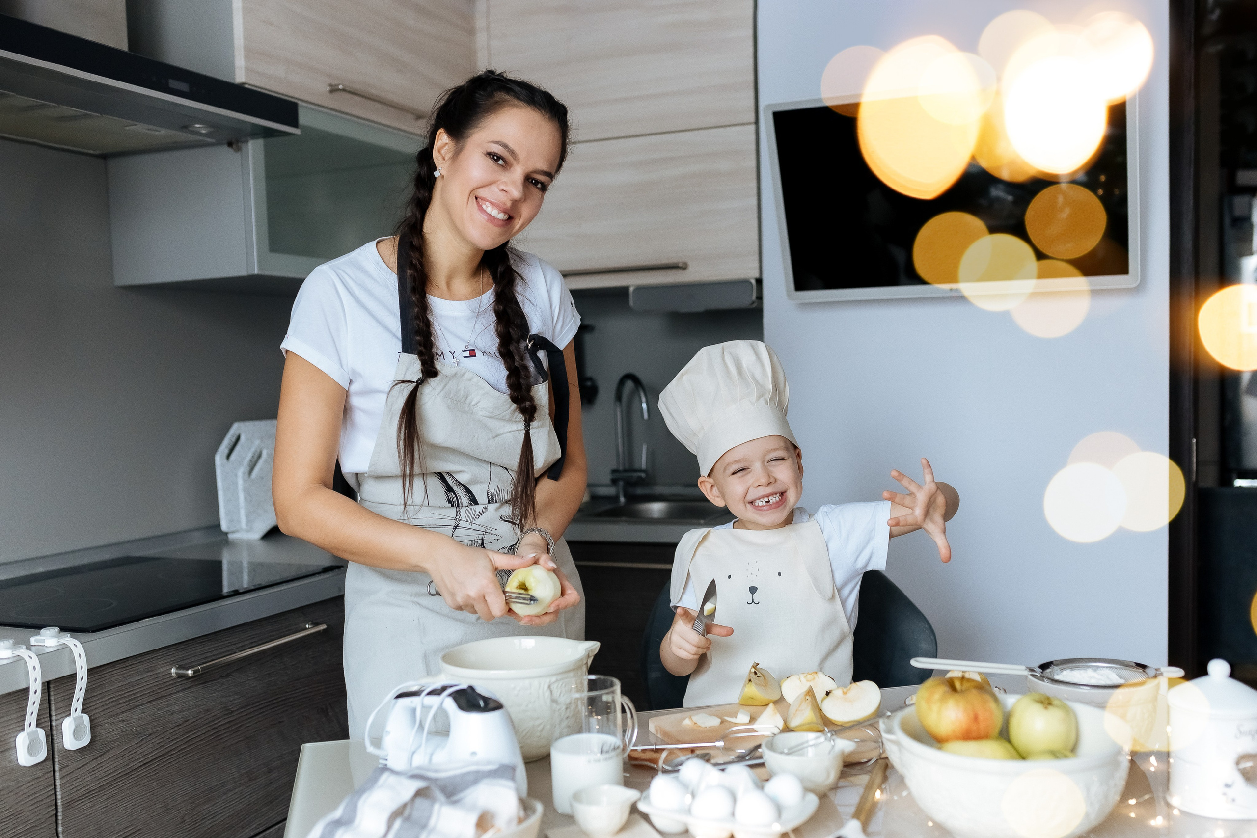 Тамара и Даня. Готовим вместе!. Профессиональный фотограф, Москва |Видное Елена Елизарова
