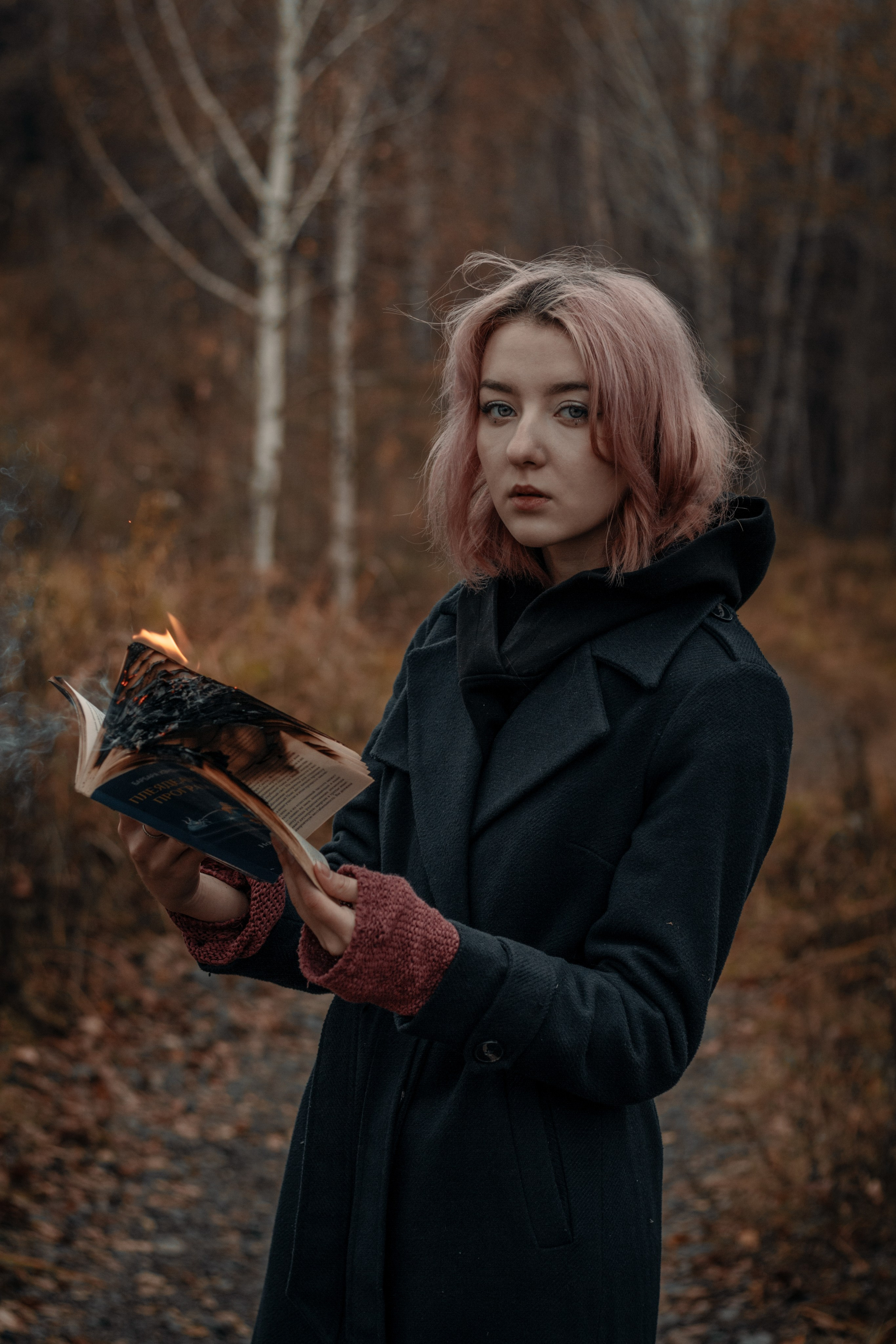 Осень. Фотограф в Новокузнецке