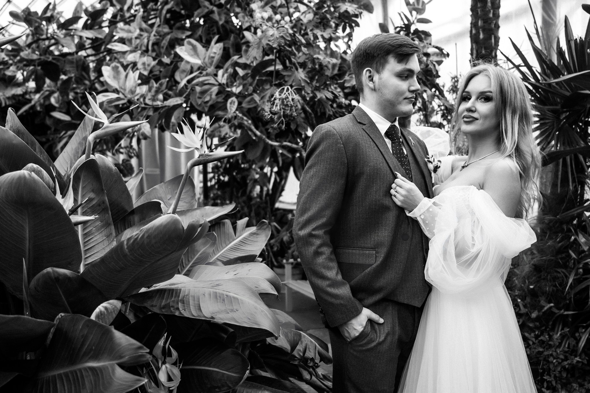 Оранжерея Таврического сада. Свадебный и семейный фотограф из Санкт-Петербурга Климов Анатолий