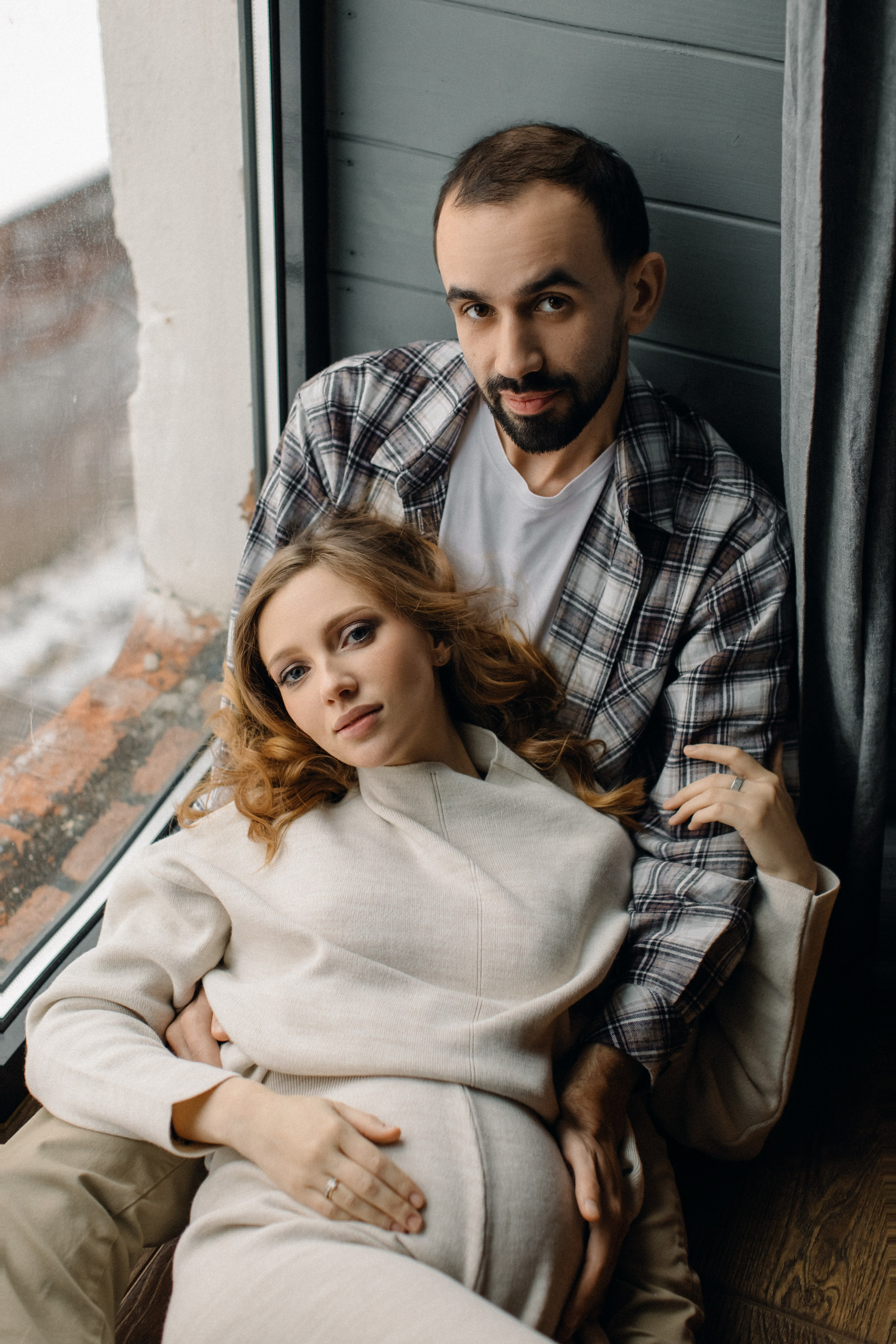 Ксения и Владимир Новогодняя История. Фотограф в Москве Ольга Сатони