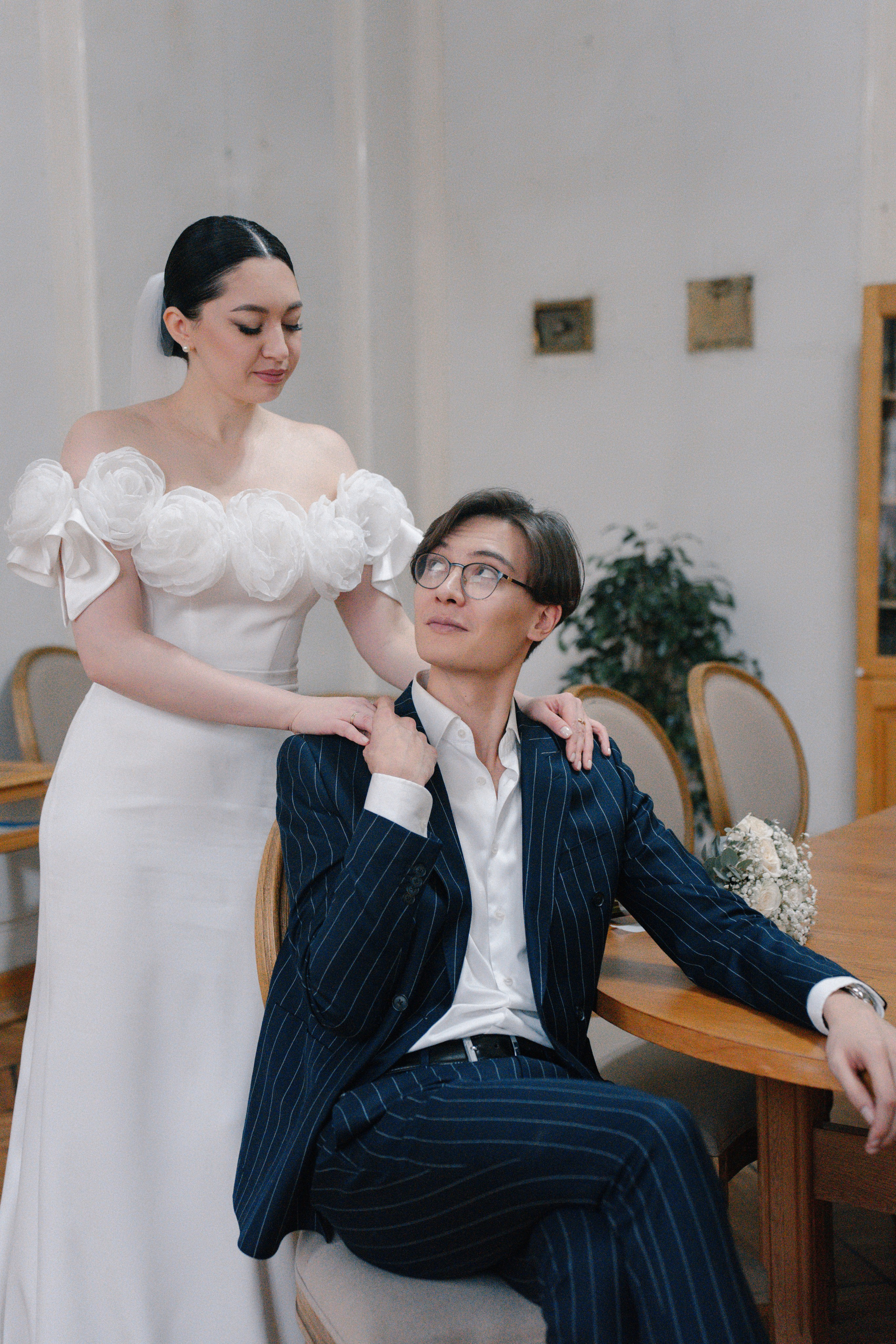 Свадебная фотосессия в Библиотеке читальне им. Пушкина