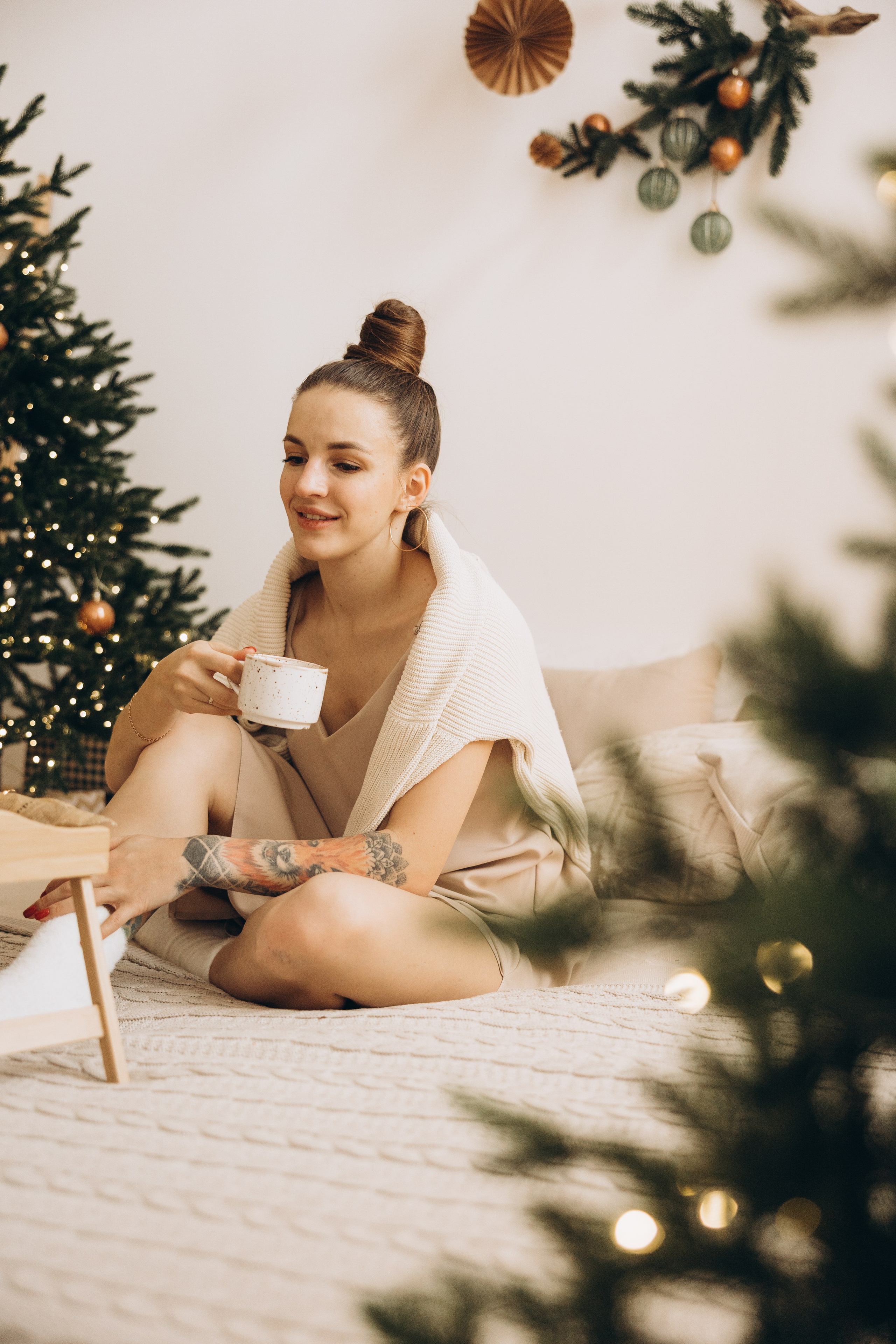Ольга и Мирослава НГ. Семейный фотограф в Москве Виктория Ястребинская