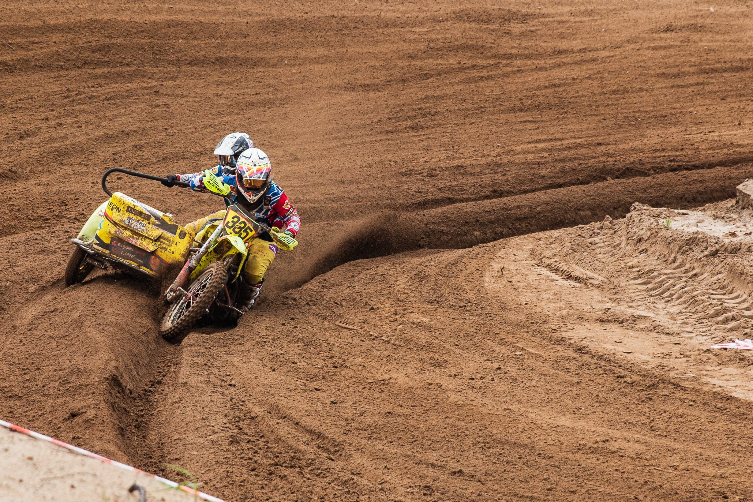 Чемпионата по мотокроссу на мотоциклах с колясками. Паша Страхов — фотограф