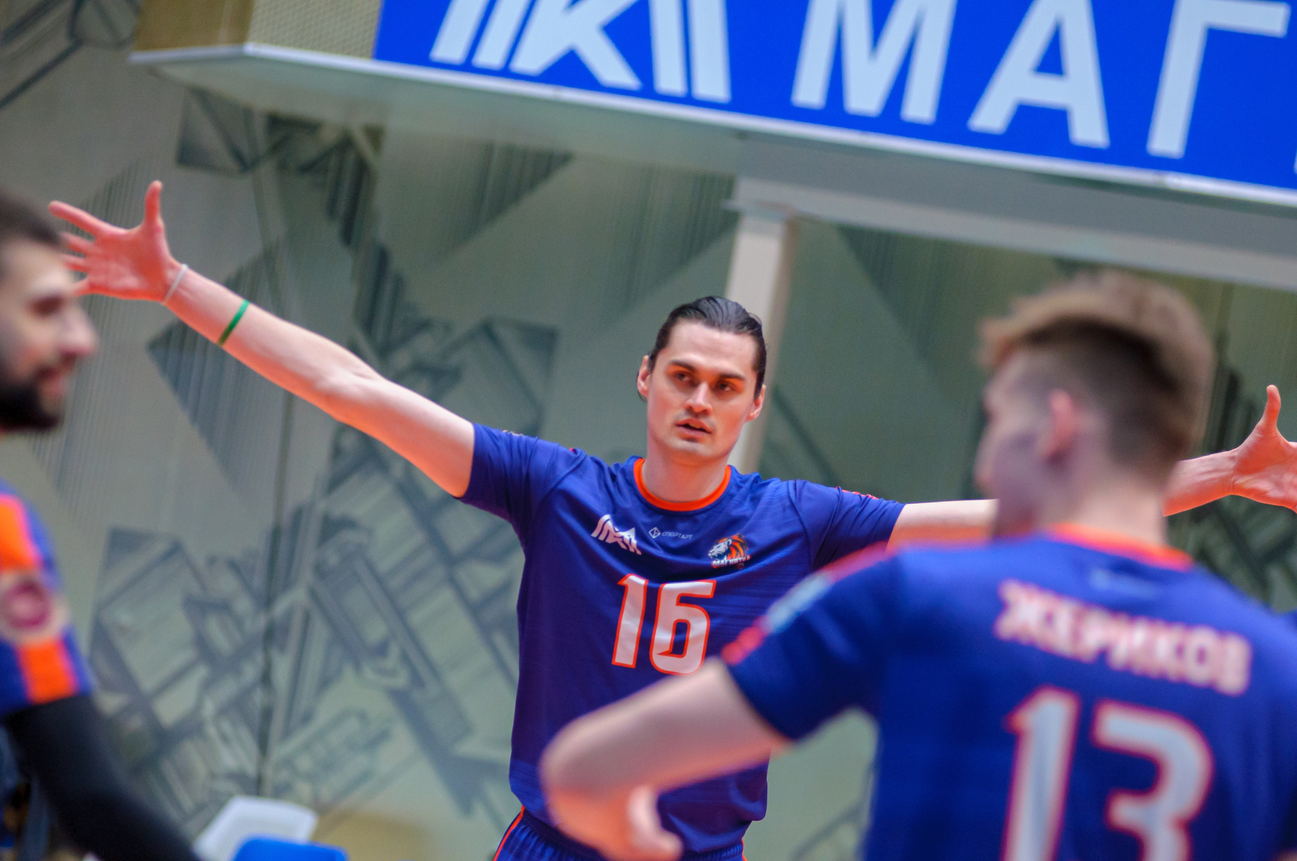 Чемпионат России по волейболу. Высшая лига А. Магнитка — ИжГТУ-Динамо. Фотограф Магнитогорск Данил Семенов