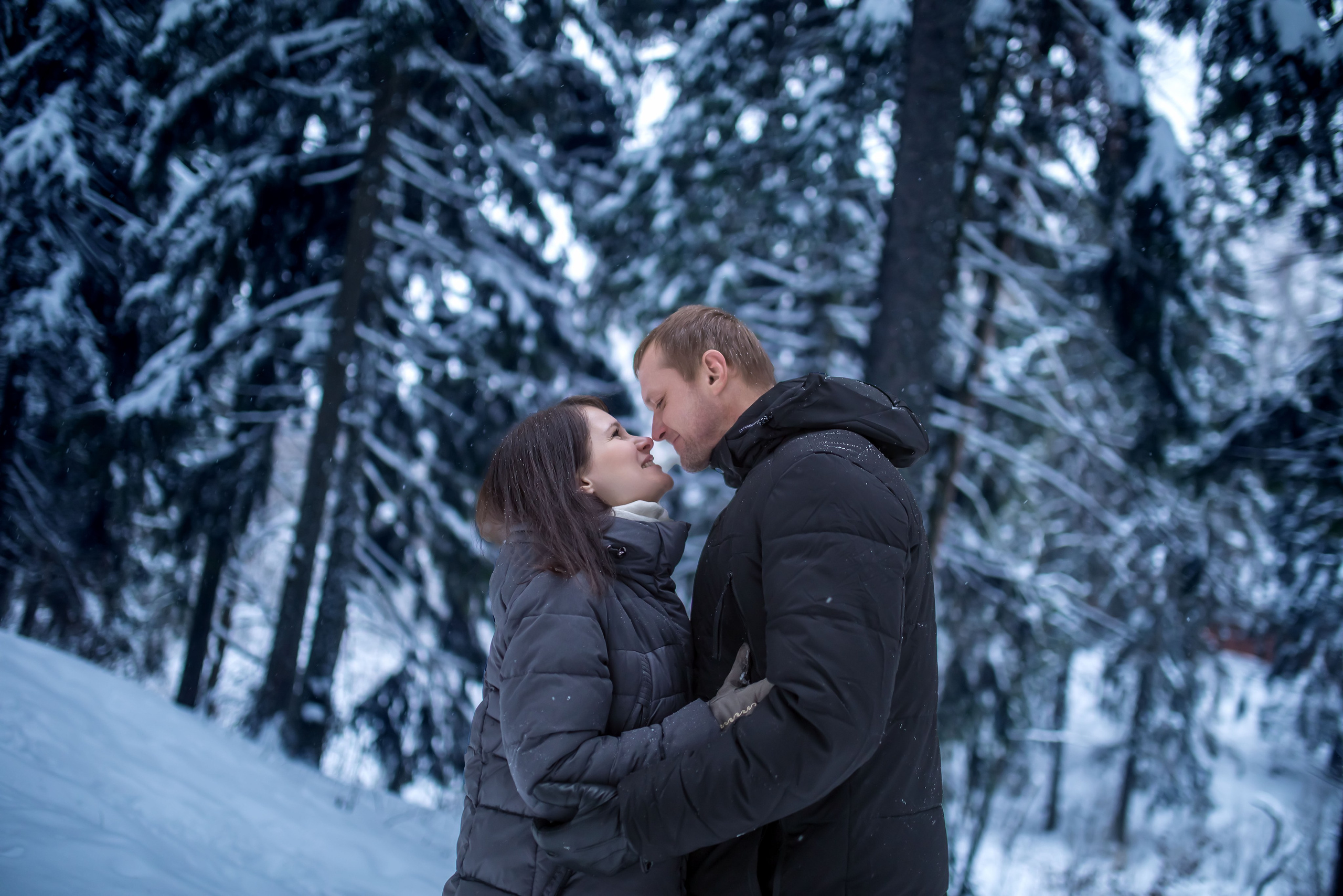 Зимняя прогулка Инны. Арт- фотограф Москва