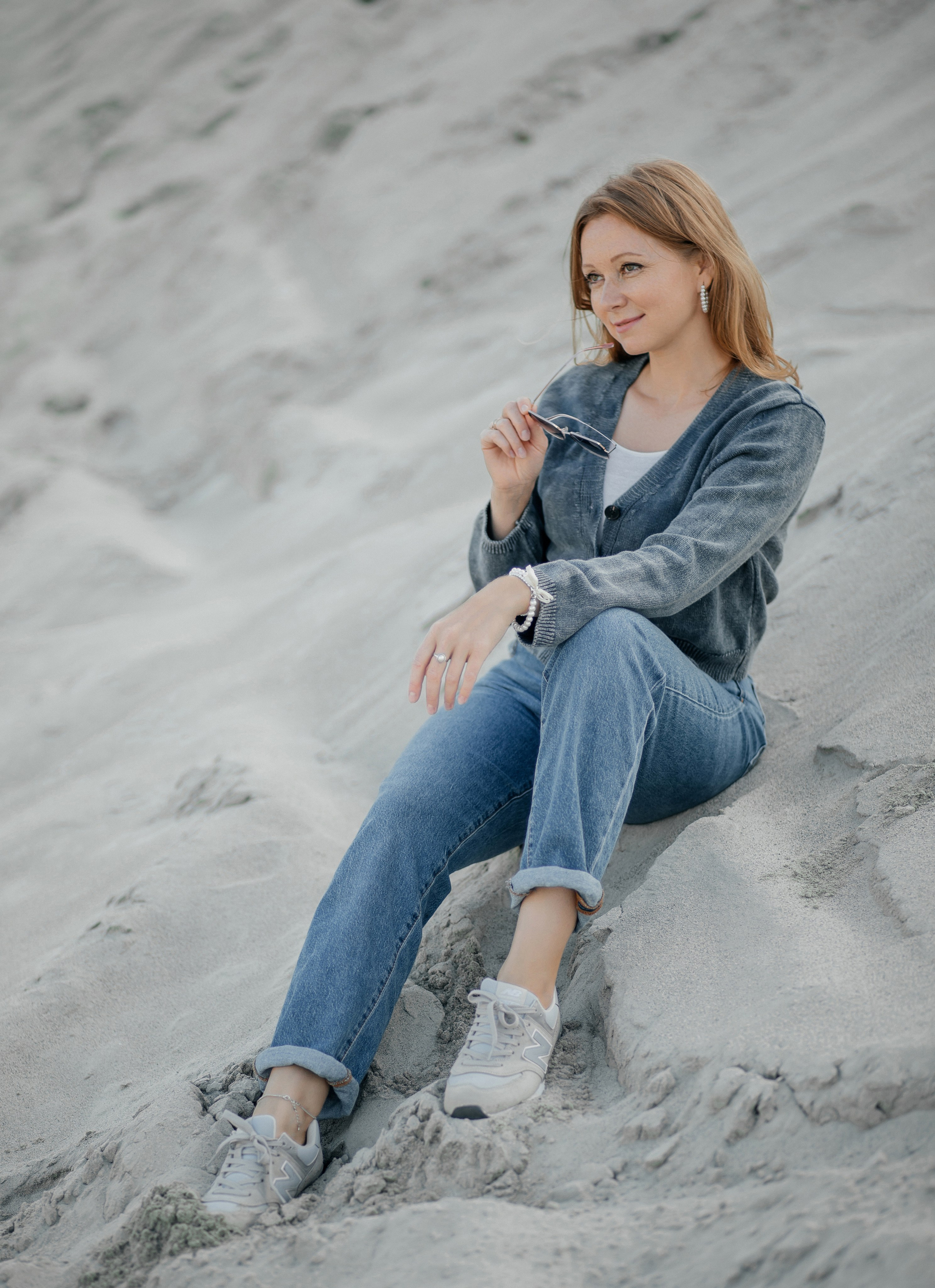 Семейная фотосессия в песках. Свадебный и семейный фотограф Ибрагимова Мария из Екатеринбурга